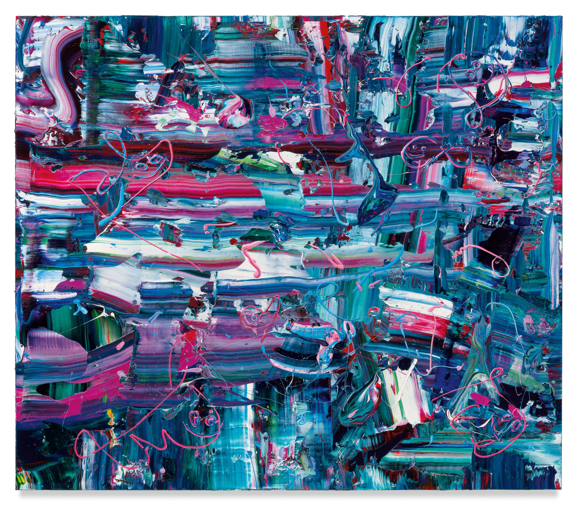 Michael Reafsnyder, Sea Friends, 2018, Acrylic on linen