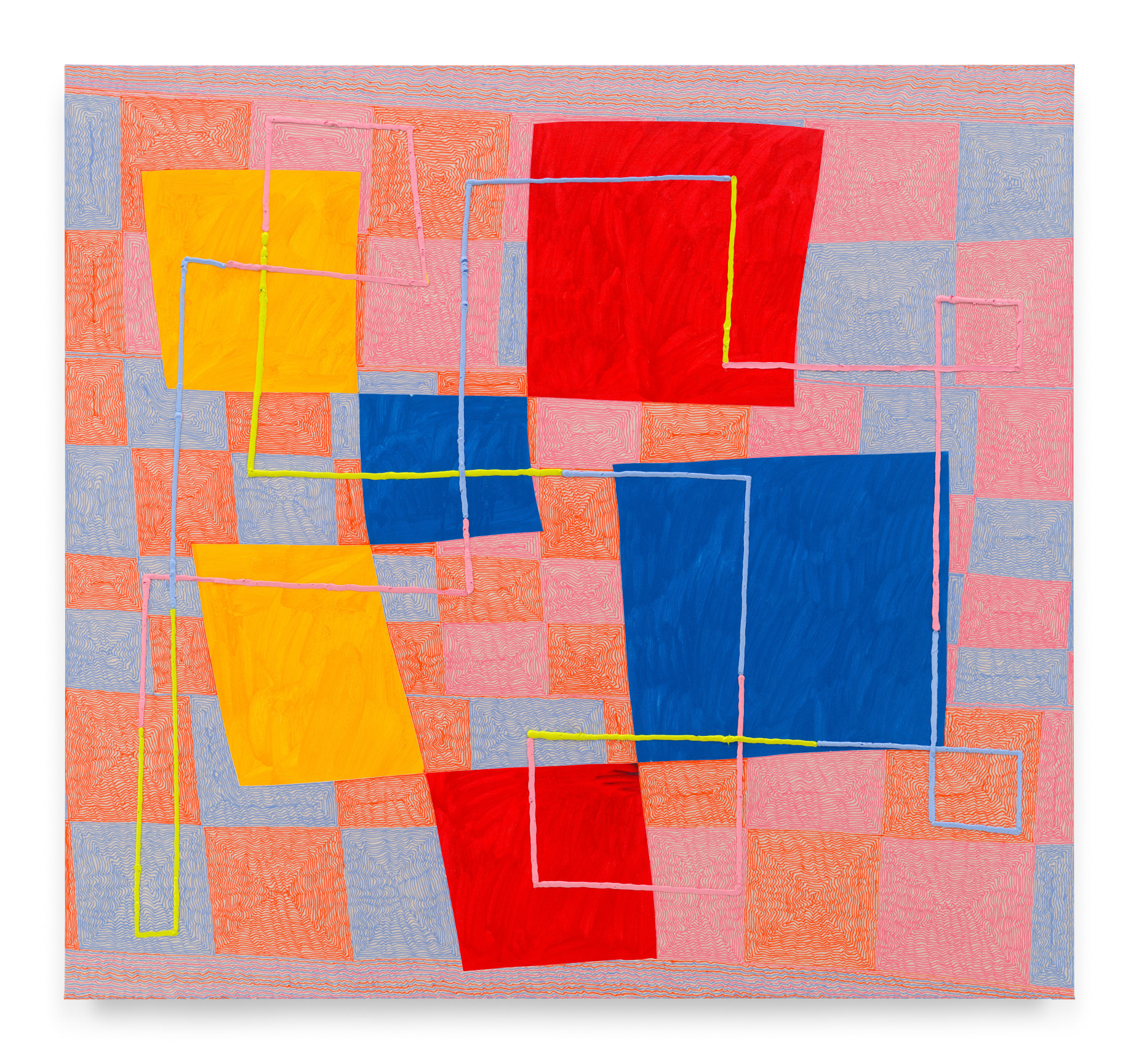 Hello Goodbye, 2023, Acrylic and oil on canvas, 61 x 66 inches, 154.9 x 167.6 cm,&nbsp;MMG#35589