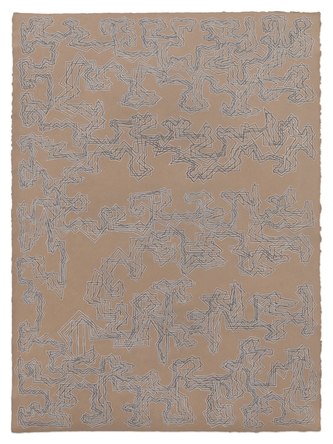 WNHLLHW, 2019, Graphite and charcoal on paper,