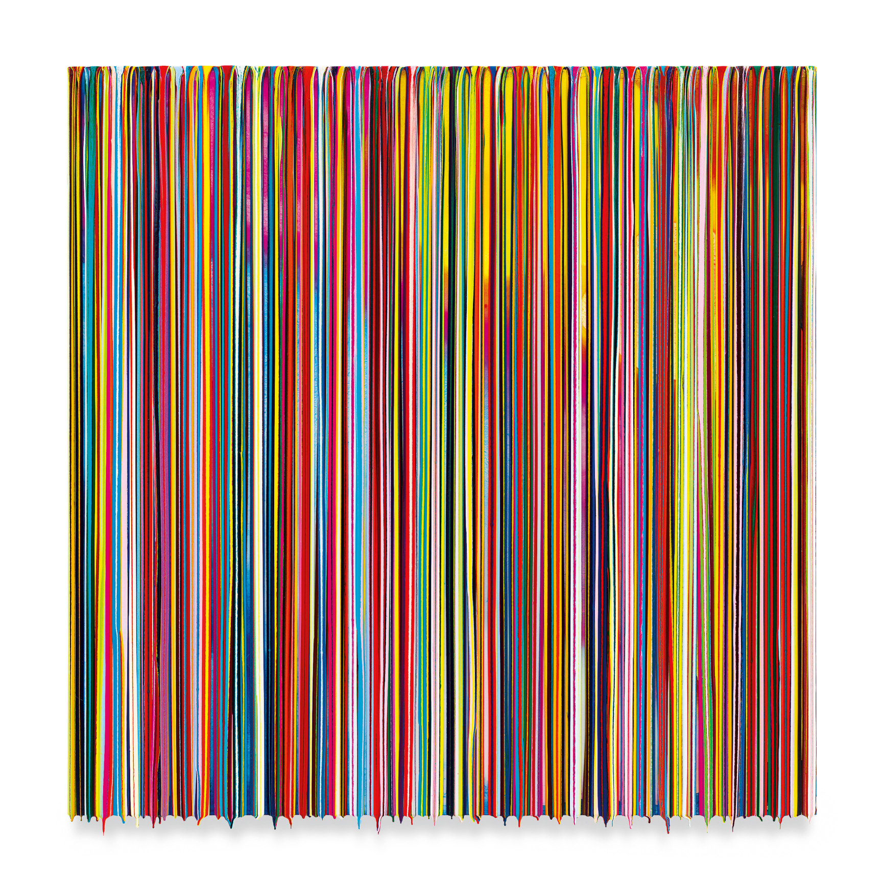 WILDGEESEGOLDENBEES, 2023, Epoxy resin and pigments on wood,