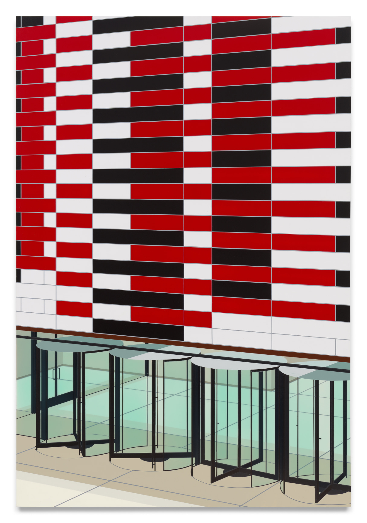 200 Park Ave (Lobby), 2023, Acrylic on dibond,