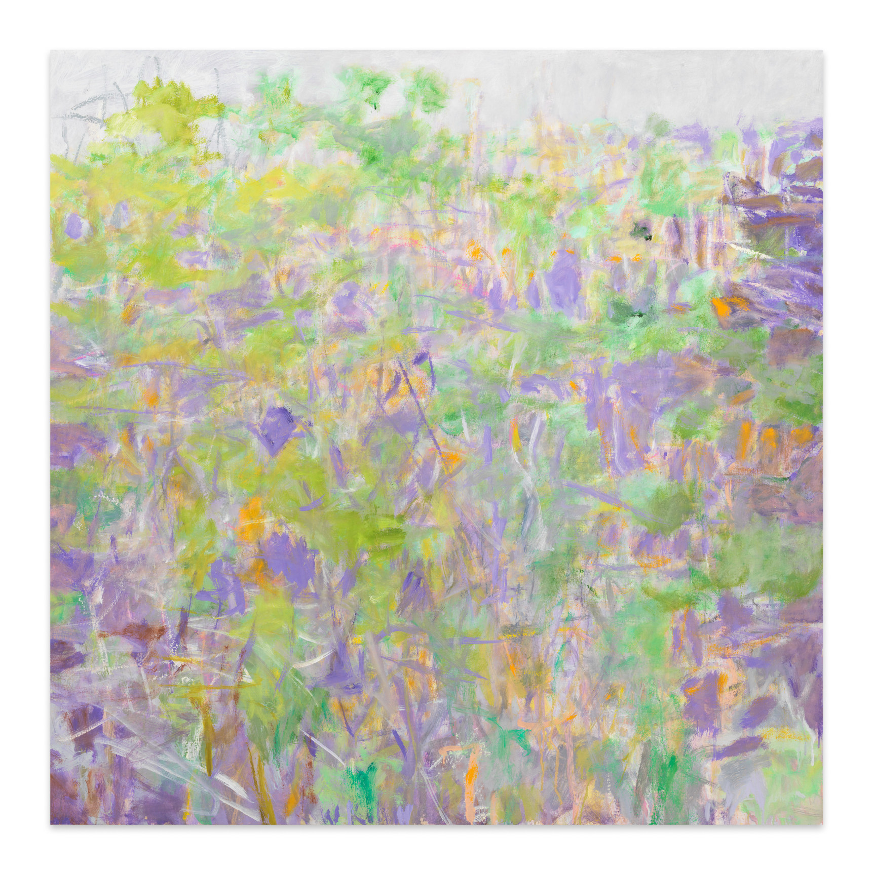 Tending Toward Green, 2005, Oil on canvas, 44 x 44 inches, 111.8 x 111.8 cm, MMG#32506