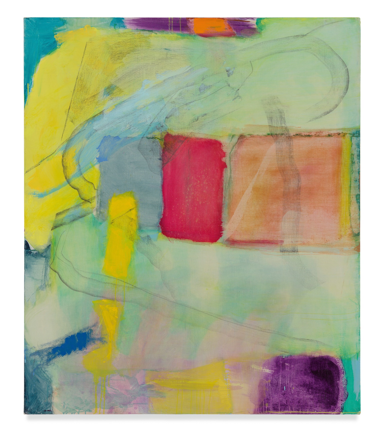 A Paper of Pins, 1974, Oil on canvas, 52 1/4 x 44 1/4 inches, 132.7 x 112.4 cm, MMG#35656