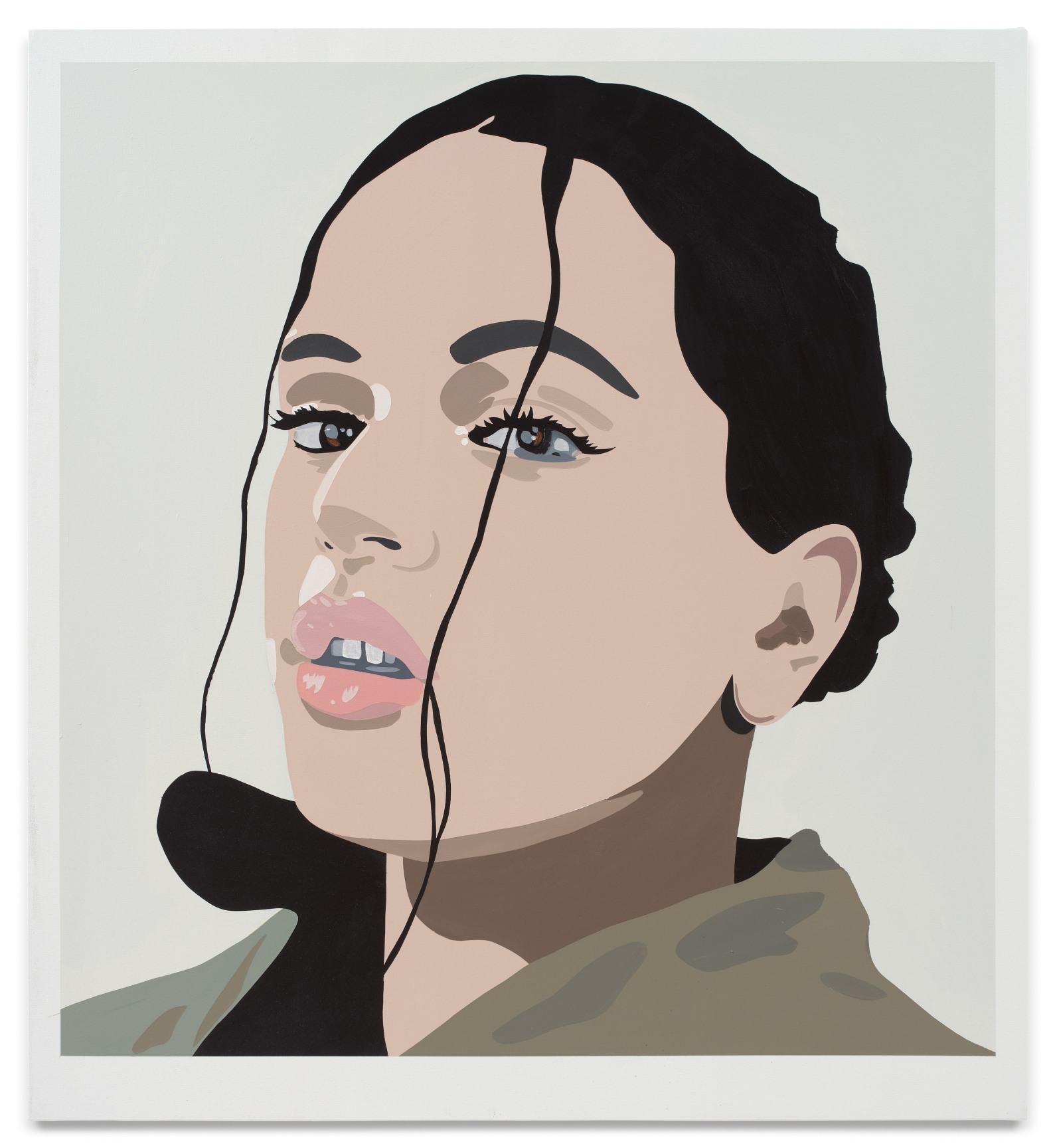 Rosal&iacute;a, 2024, Acrylic on canvas over panel, 48 x 44 inches, 121.9 x 111.8 cm,&nbsp;MMG#36492