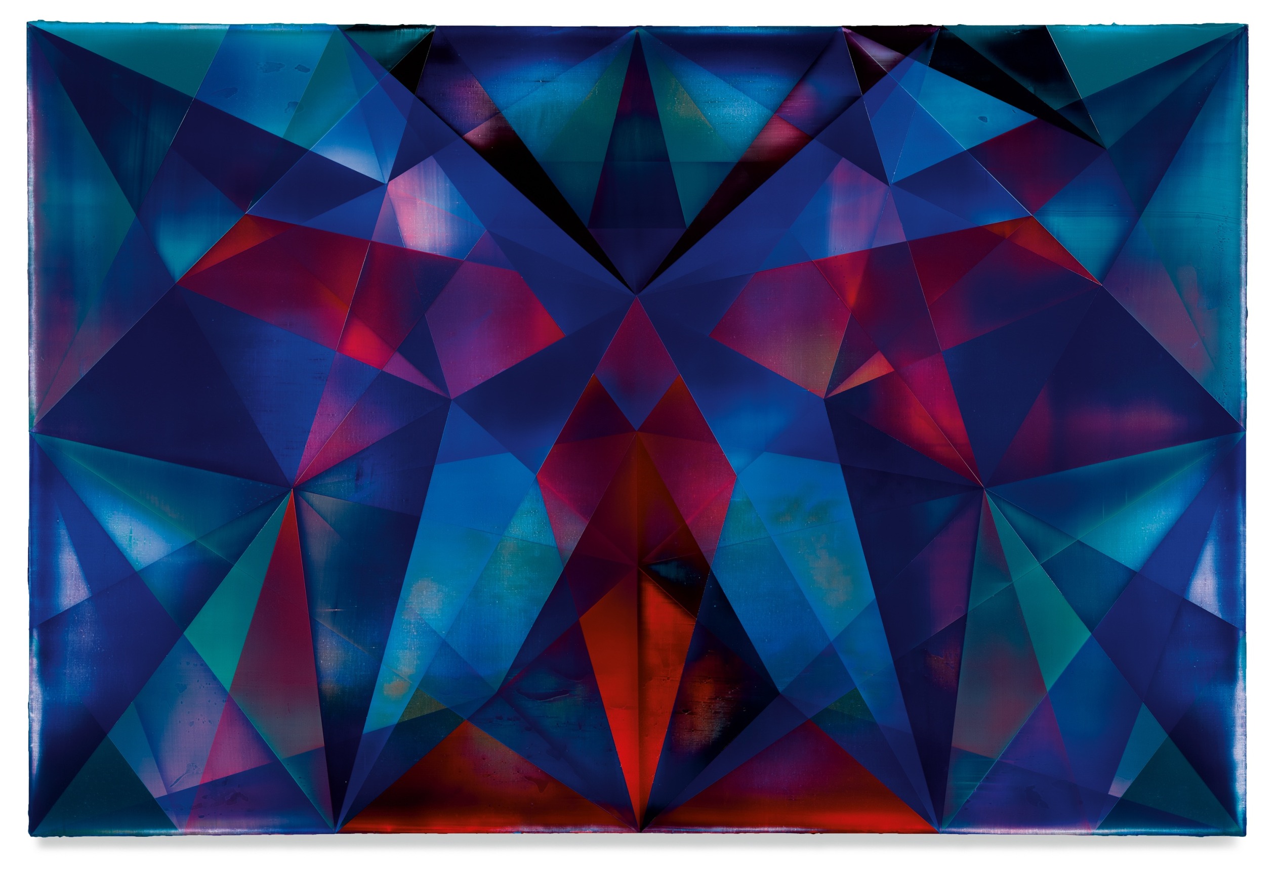 Dragonaut, 2022, Acrylic on linen, 47 1/4 x 70 7/8 inches,, 120 x 180 cm, MMG#34838