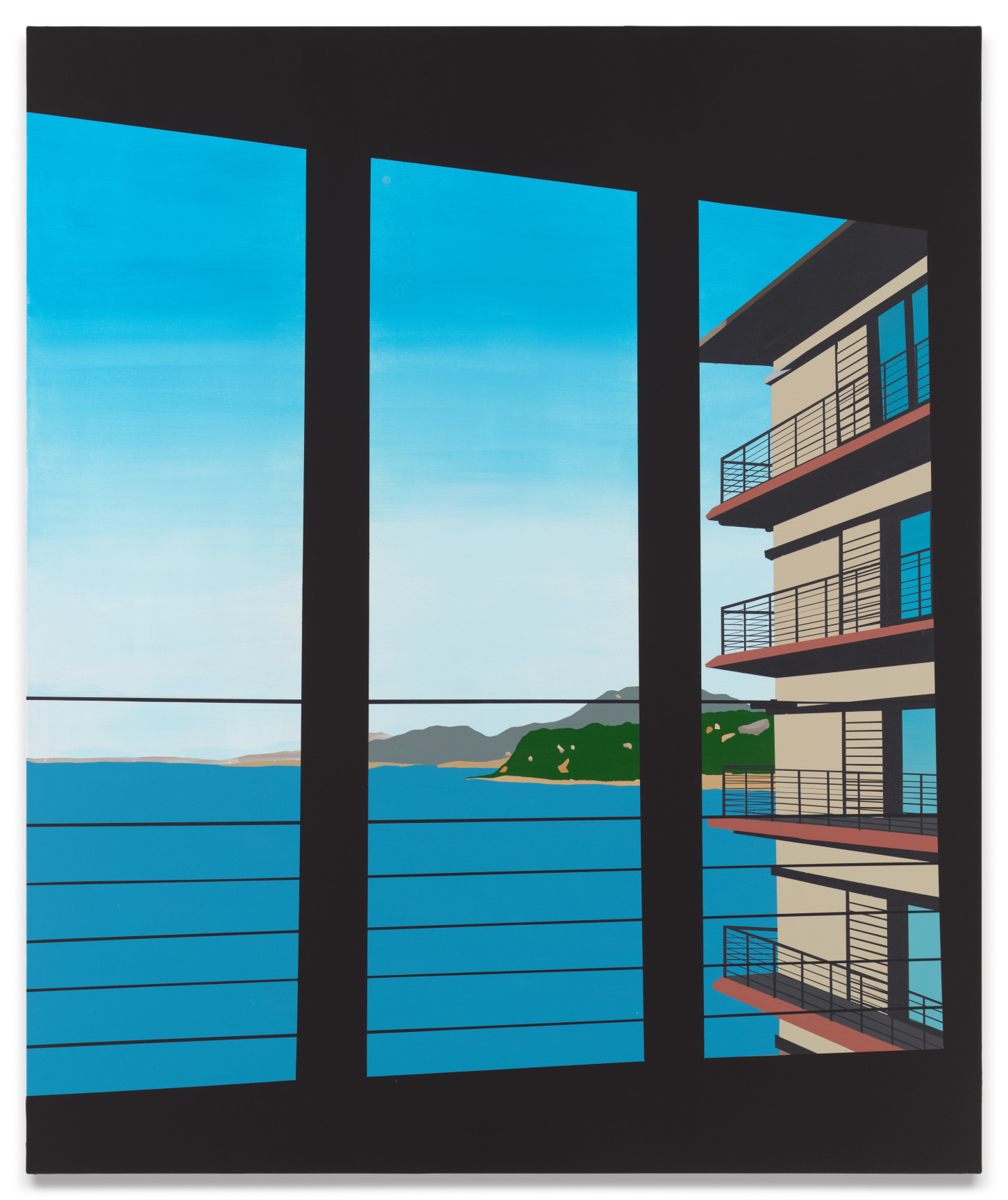 Seaside, 2023, Acrylic on canvas, 60 x 50 inches, 152.4 x 127 cm,&nbsp;MMG#36411