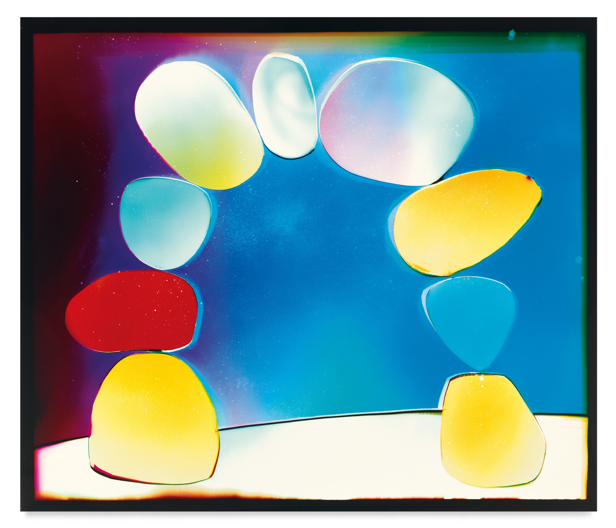 Glowing Stone Arch, 2022,&nbsp;Analog chromogenic photogram on fujiflex, 42 x 50 inches, 106.7 x 127 cm, MMG#34476