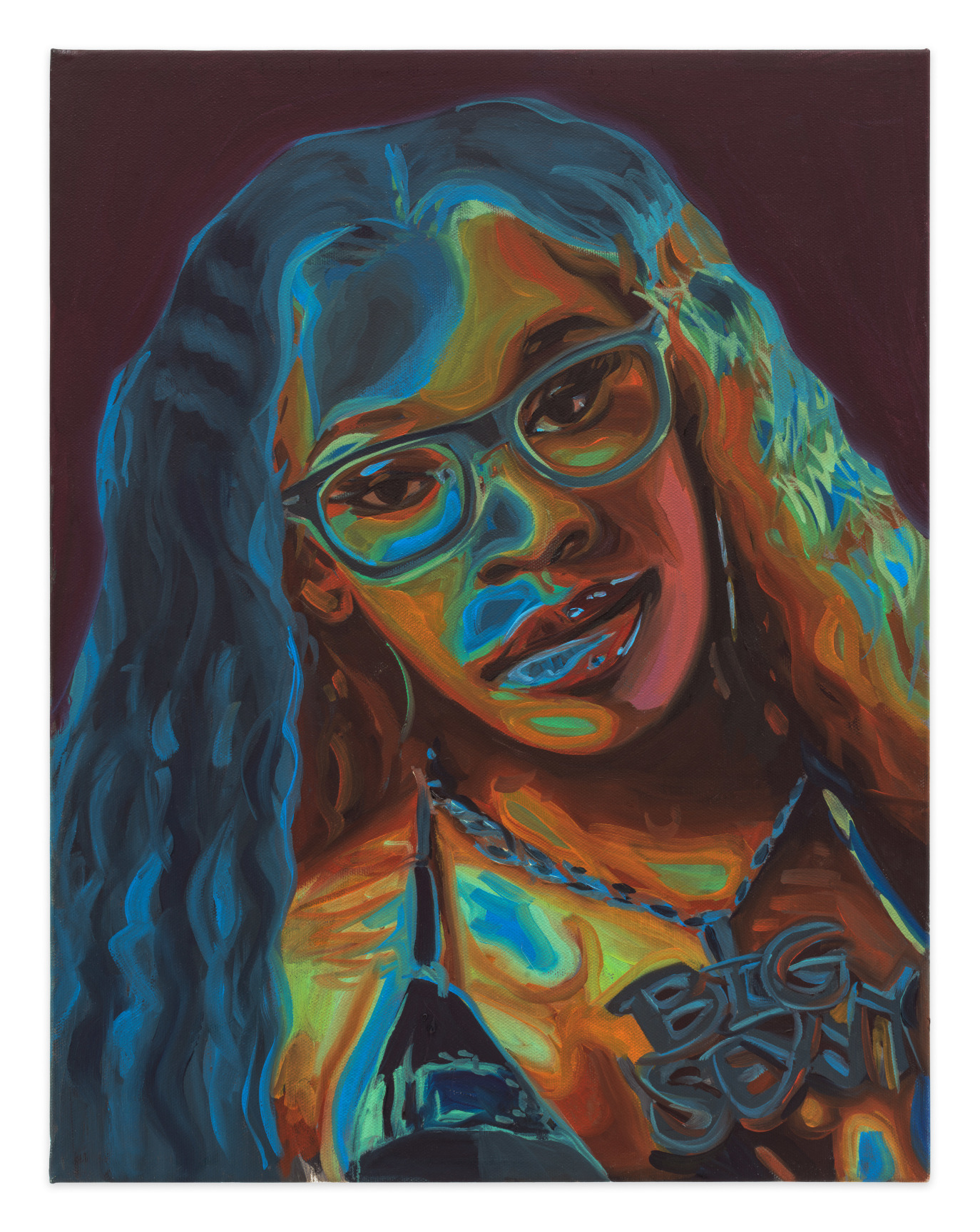 Caitlin Cherry,&nbsp;Big Sexyy, 2024, Oil on canvas on panel, 18 x 14 inches, 45.7 x 35.6 cm,&nbsp;MMG#36597