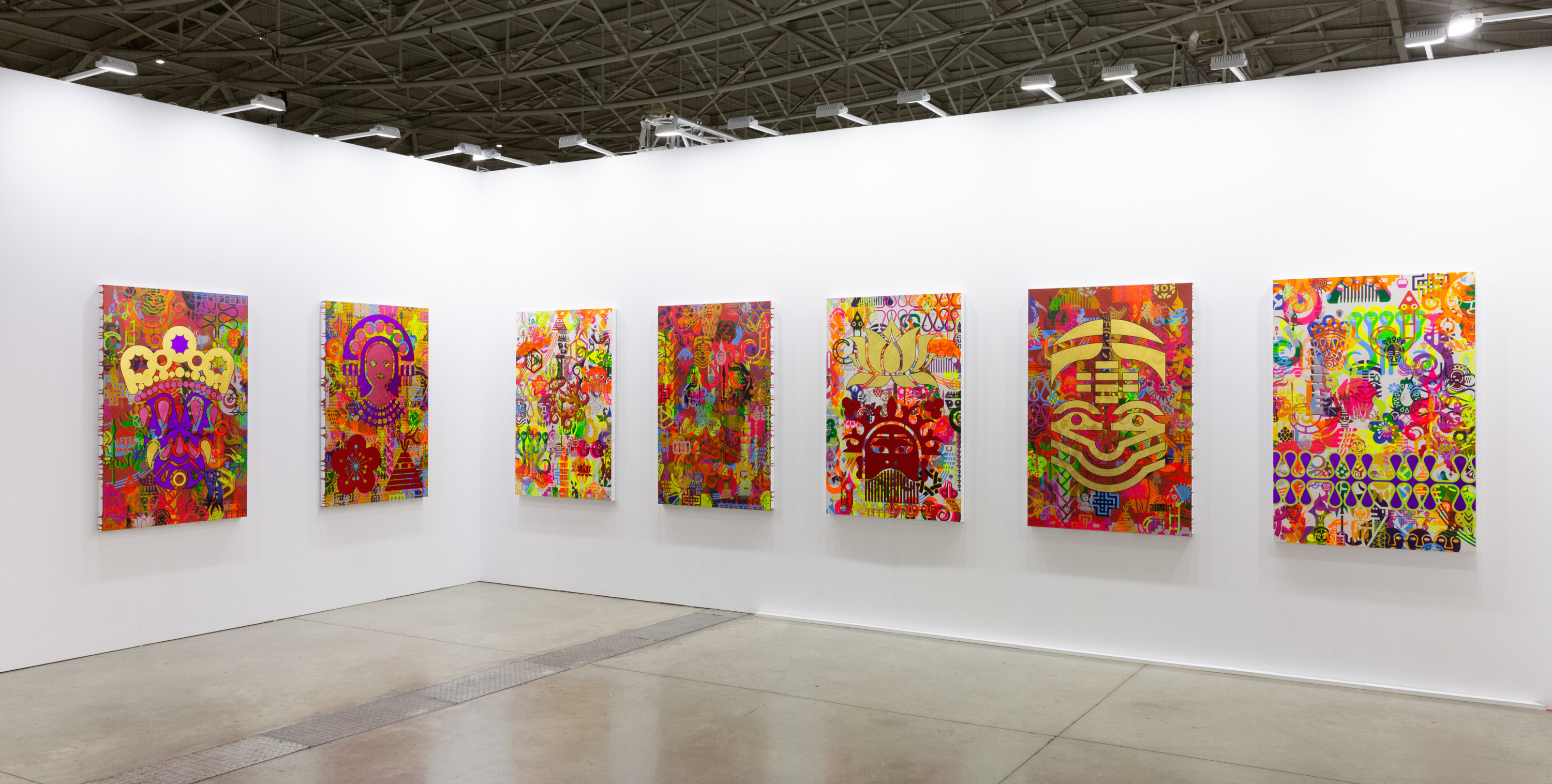 Installation view, Booth #C03, Miles McEnery Gallery, Taipei Dangdai 2020