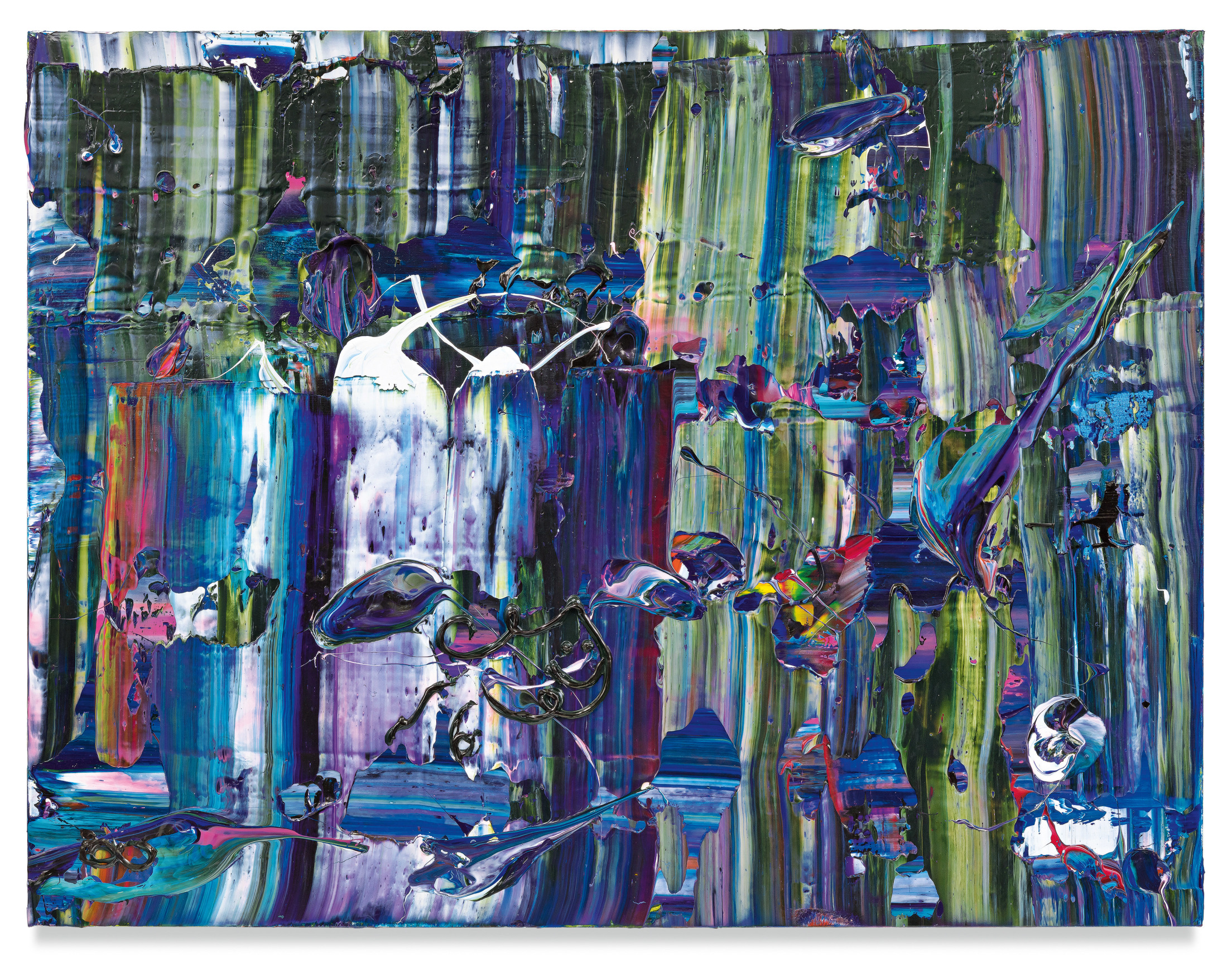 Michael Reafsnyder, Sunday Slide, 2019, Acrylic on linen