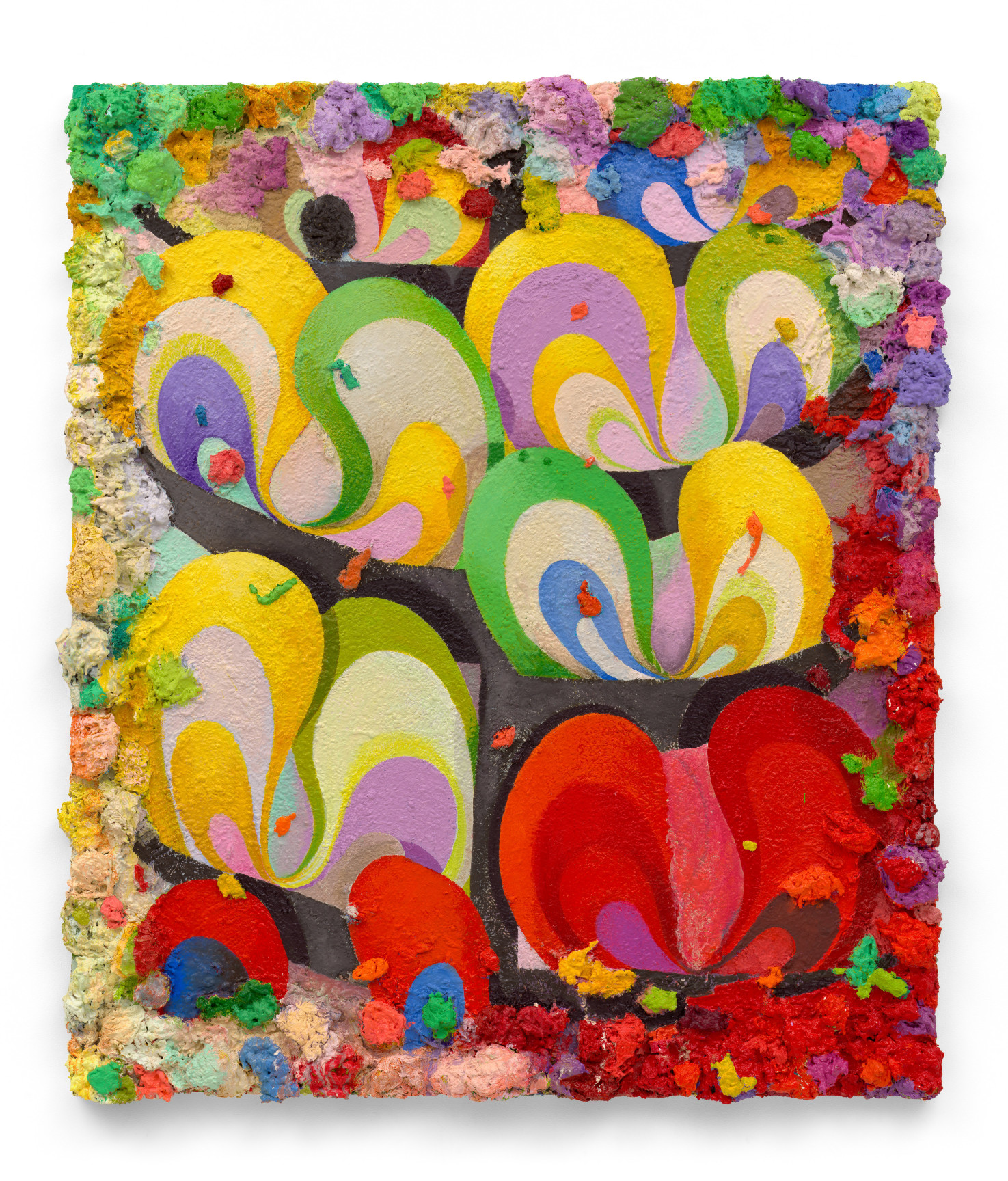 Low Memory (Indissoluble Trinity Liqua Version), 2023, Oil on panel,