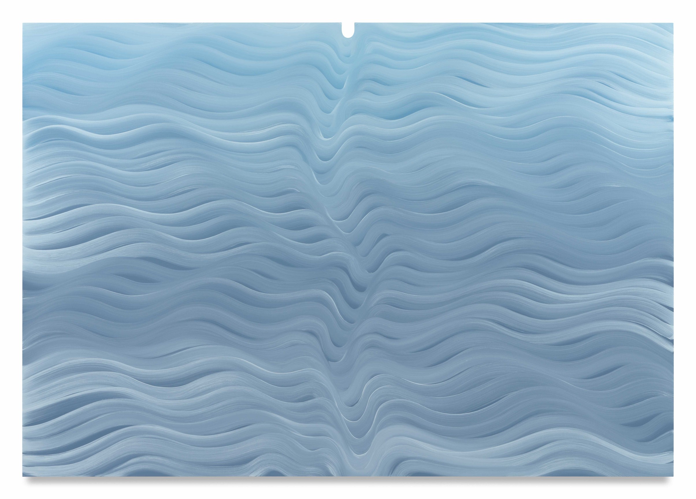 Trespasser no. 5, 2025, Oil on linen over shaped stretcher, 60 x 86 inches, 152.4 x 218.4 cm, MMG#38006