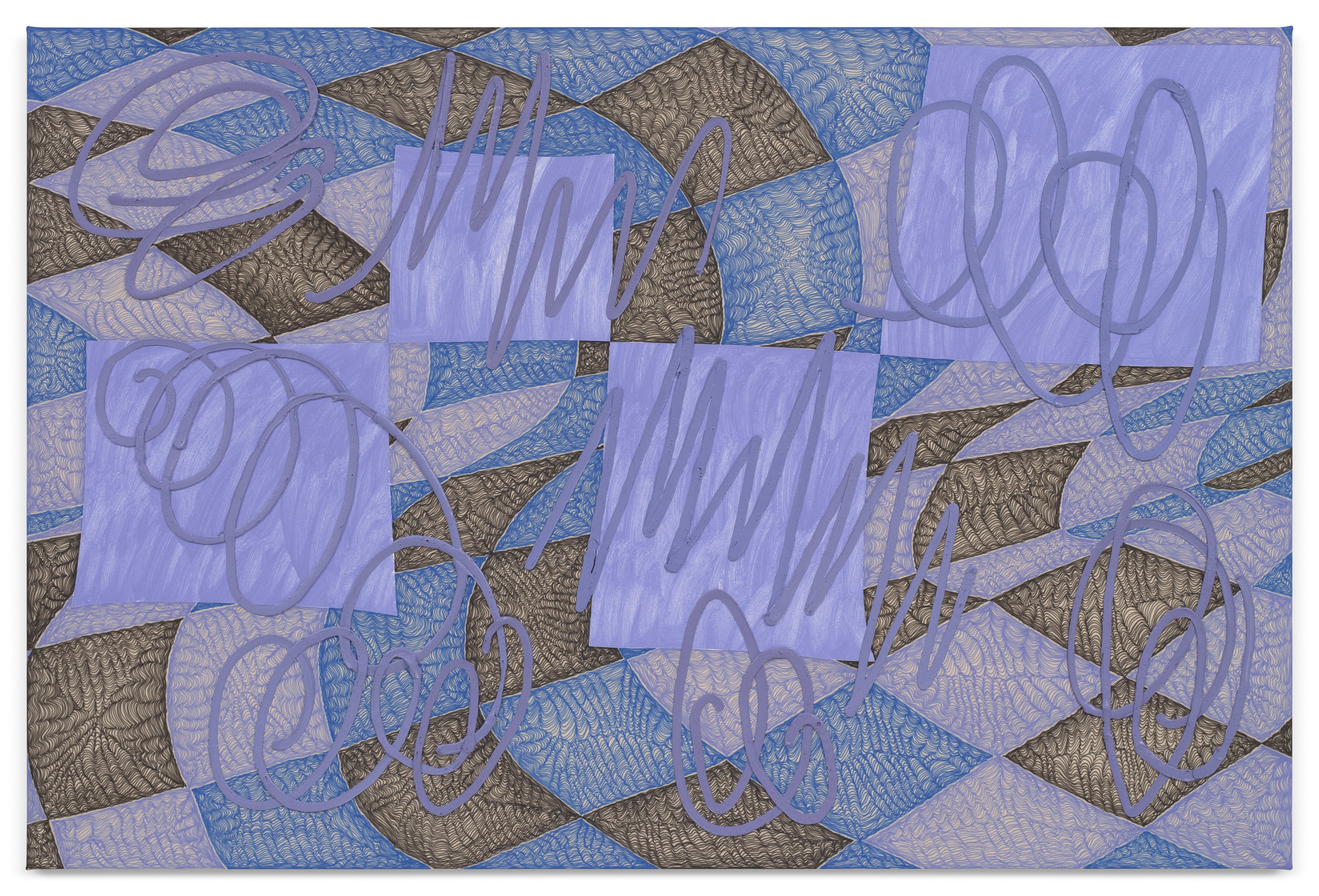 In a Word, 2023, Acrylic and oil on canvas, 40 x 60 inches, 101.6 x 152.4 cm,&nbsp;MMG#36384