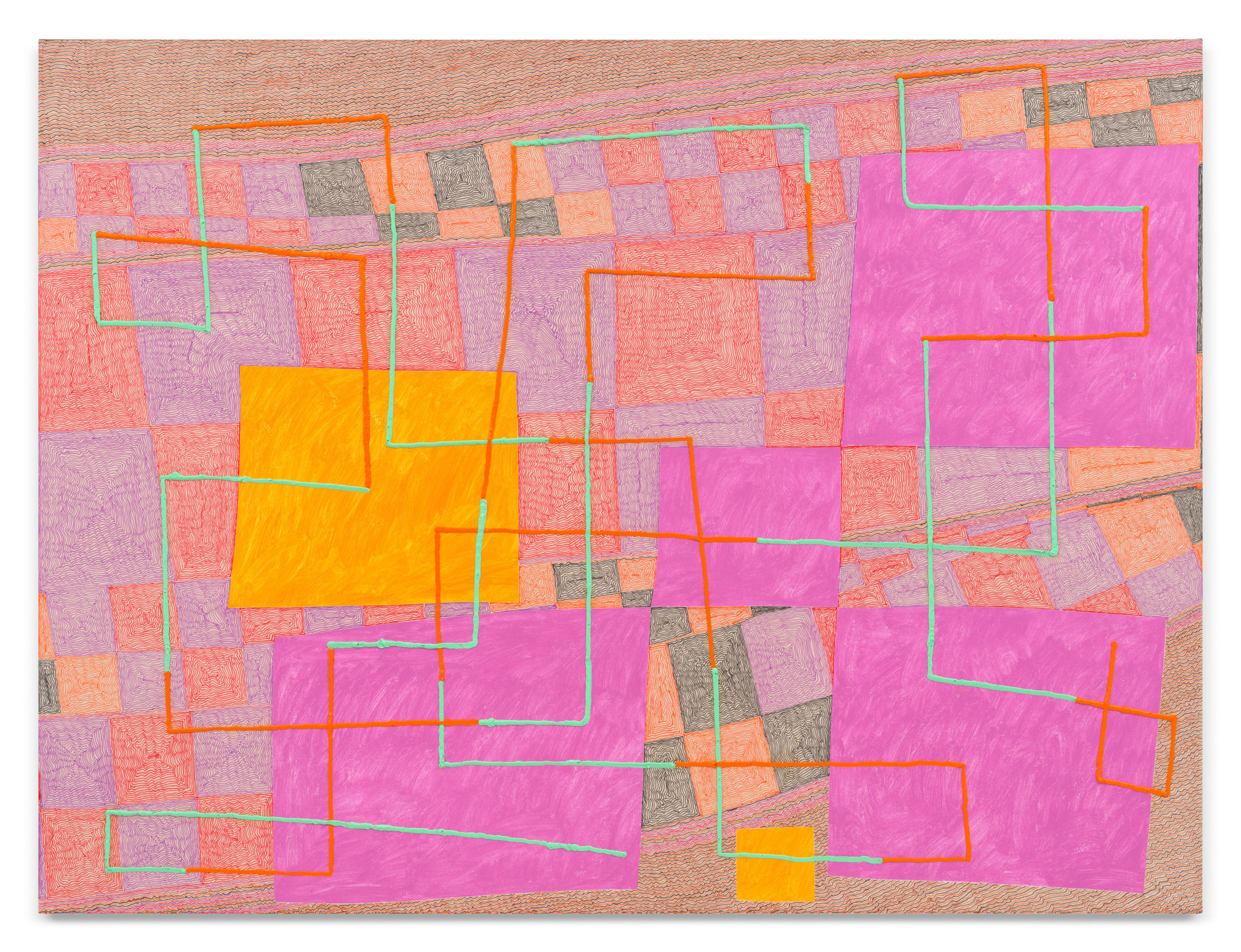 Radiant Sky, 2023, Acrylic and oil on canvas, 60 1/4 x 80 inches, 152.4 x 203.2 cm,&nbsp;MMG#36051