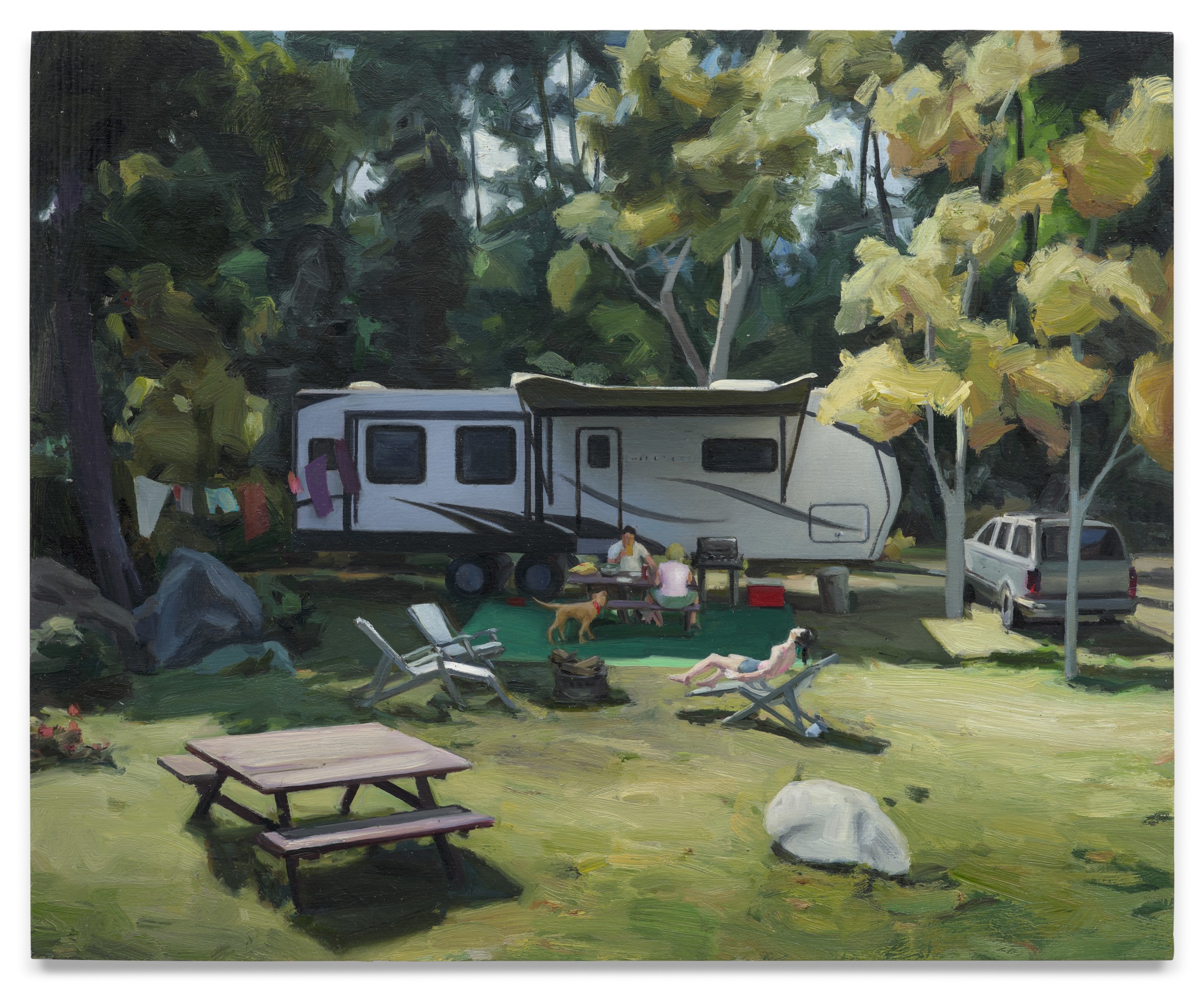 Bite Your Tongue, 2023, Oil on panel, 9 x 11 inches, 22.9 x 27.9 cm,&nbsp;MMG#36321