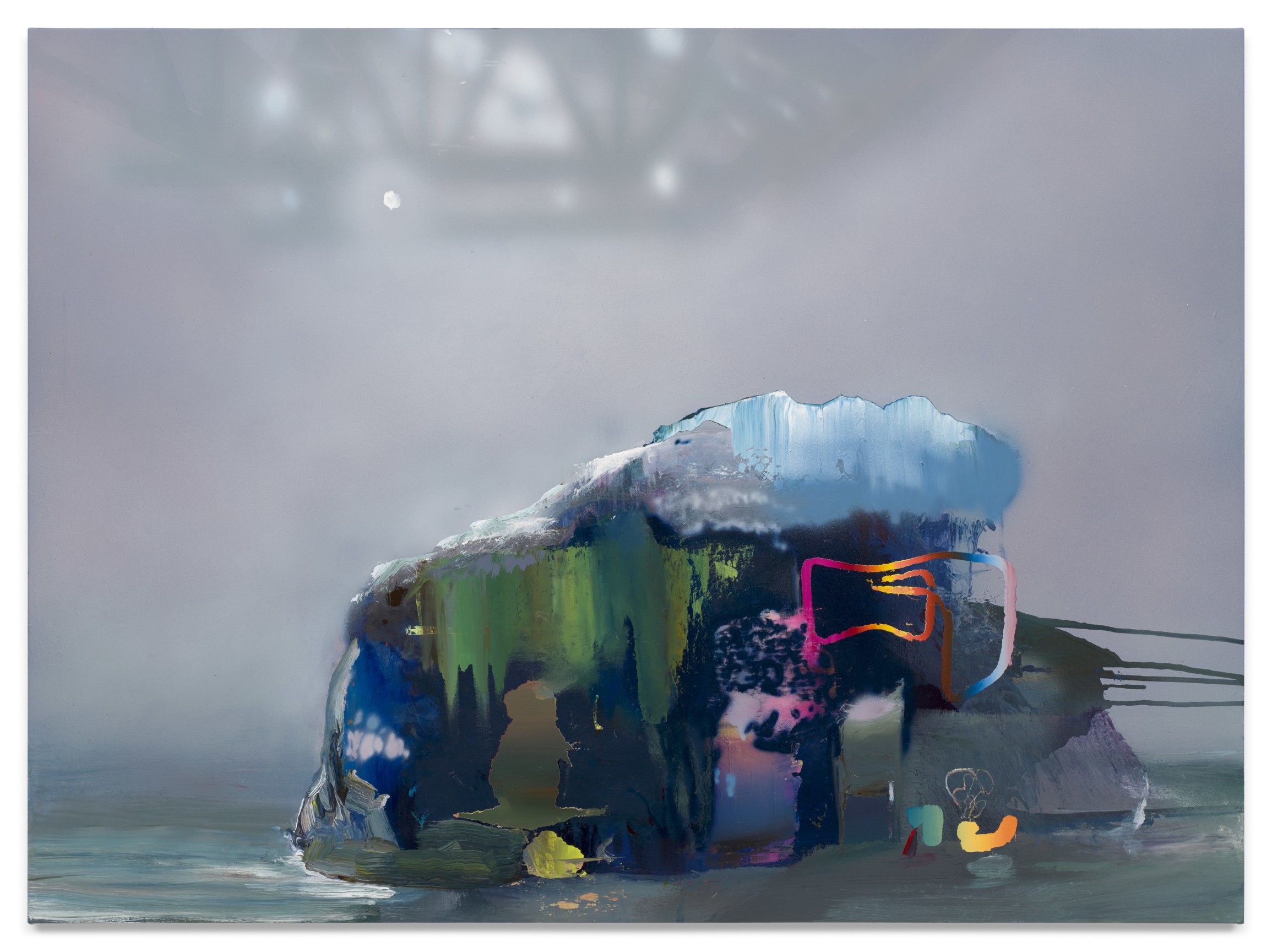 Last Dance, 2024, Acrylic on canvas over panel,, 33 x 45 inches, 83.8 x 114.3 cm,&nbsp;MMG#36461