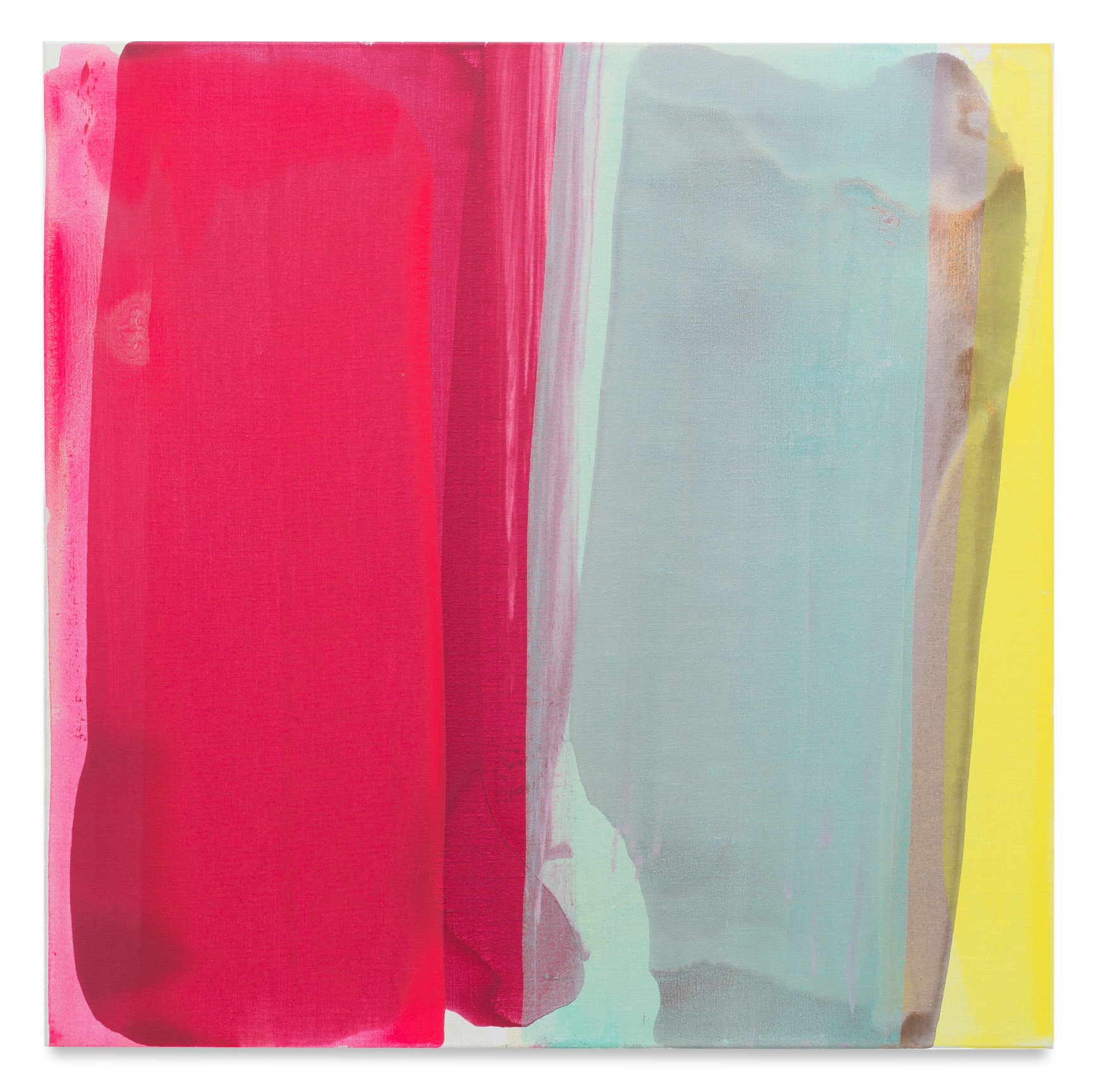 Movements (impulse 1), 2016, Acrylic on linen, 30 x 30 inches, 76.2 x 76.2 cm, MMG#28155