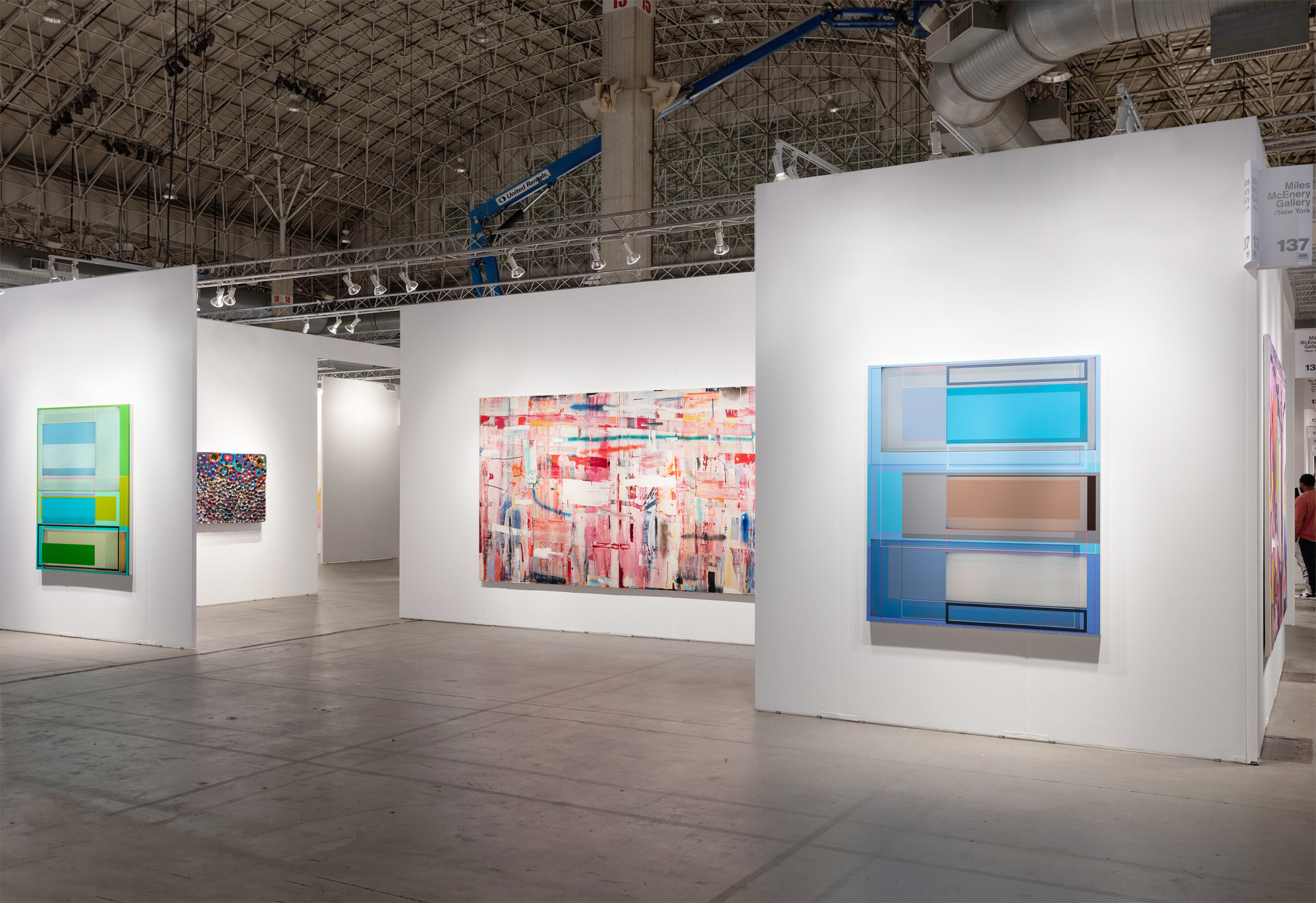 Installation view, Booth #137, Miles McEnery Gallery, EXPO CHICAGO 2023
