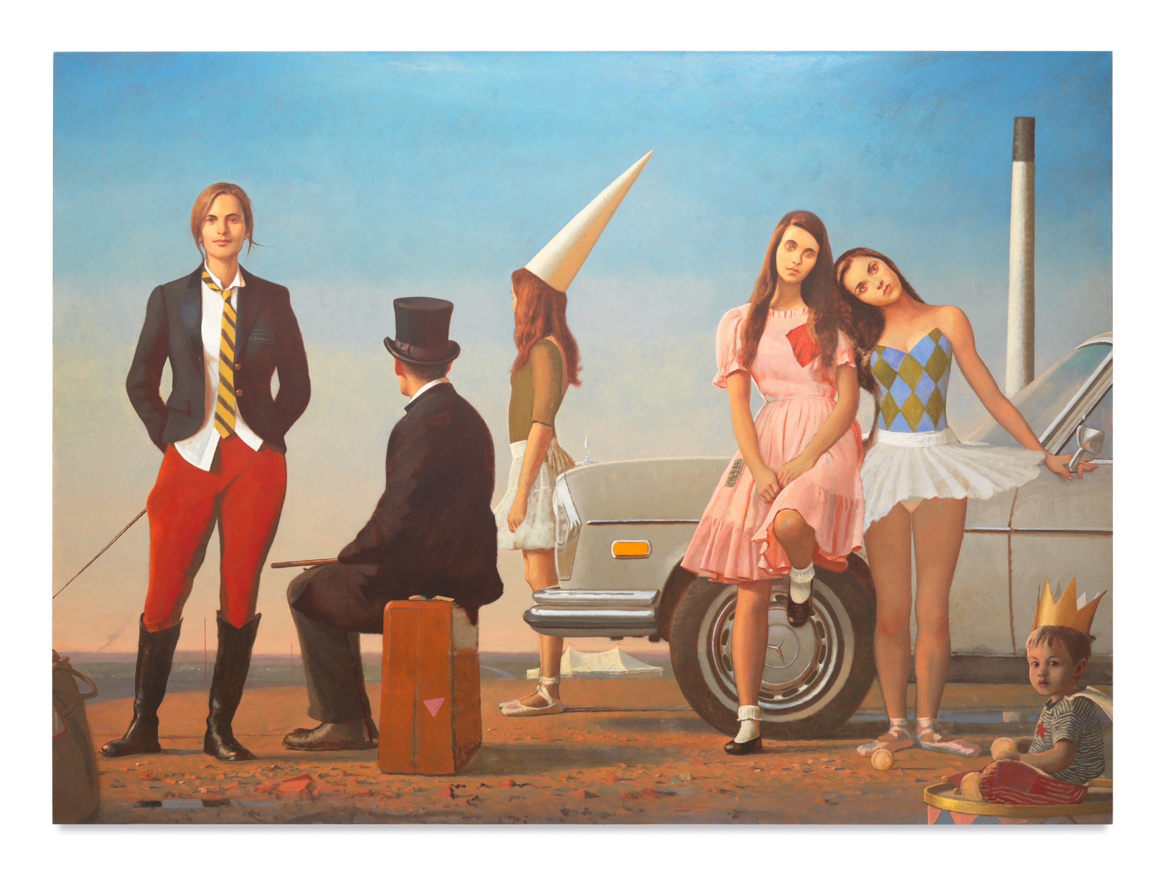Bo Bartlett, The Samaritans, 2014, Oil on linen