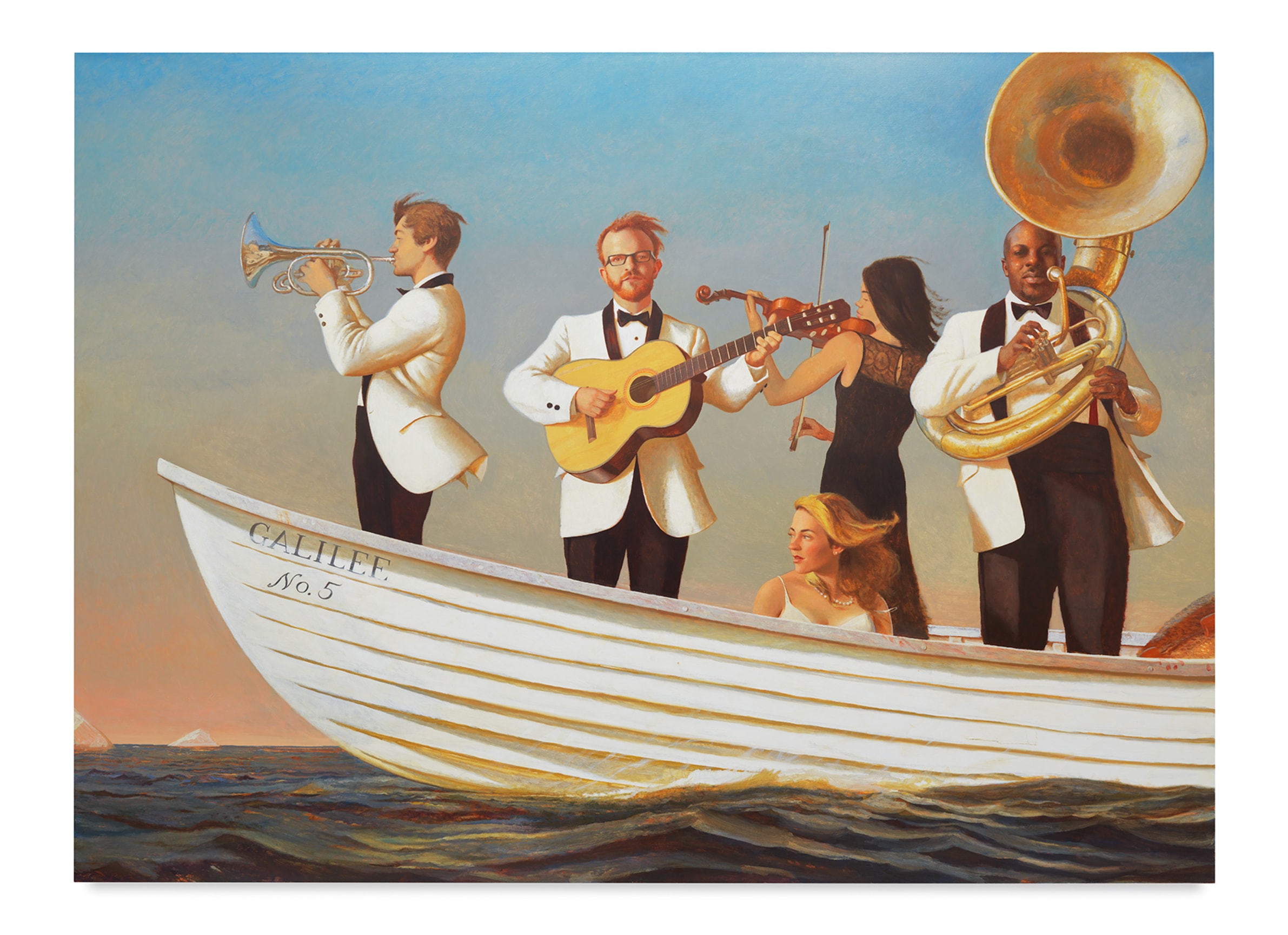 Bo Bartlett, Galilee, 2014, Oil on linen