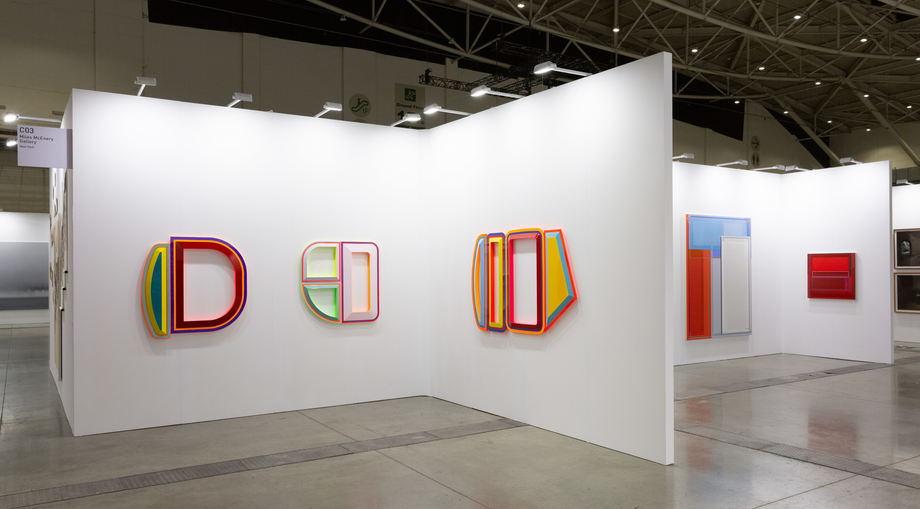 Installation view, Booth #C03, Miles McEnery Gallery, Taipei Dangdai 2020