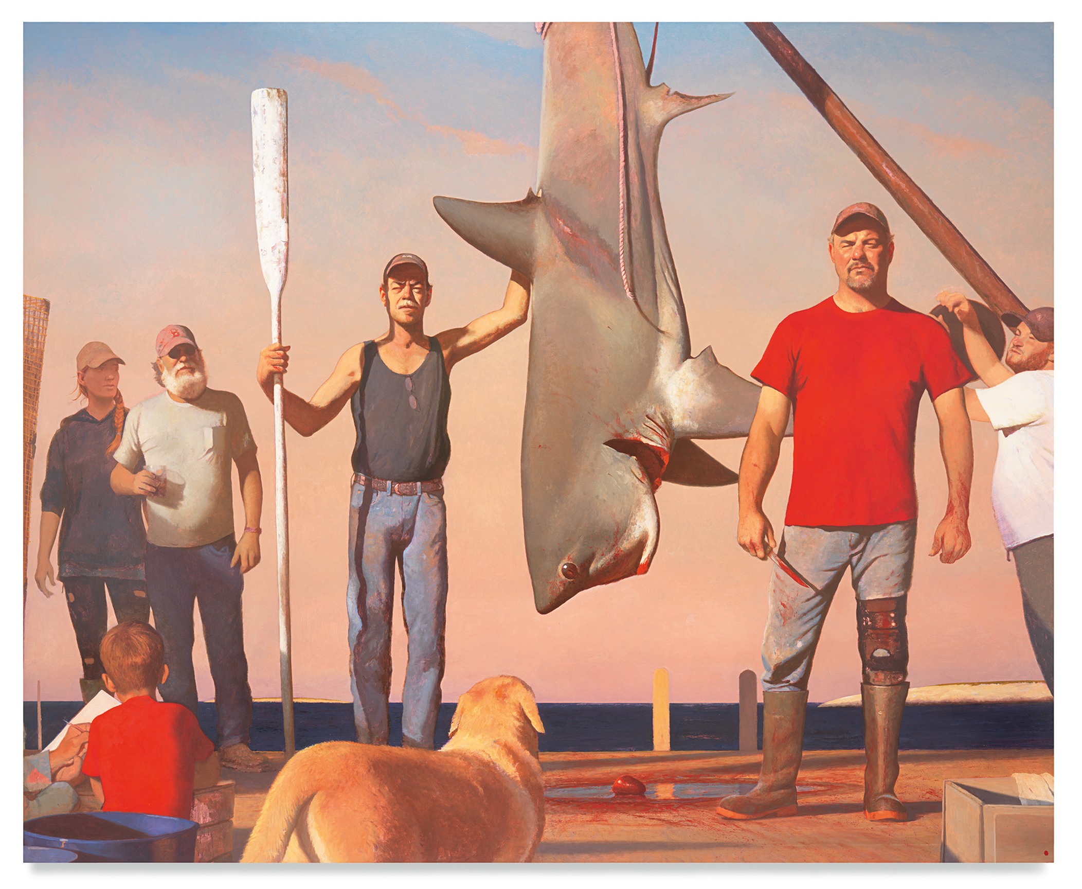 Matinicus, 2020, Oil on linen, 82 x 100 inches, 208.3 x 254 cm, MMG#32652