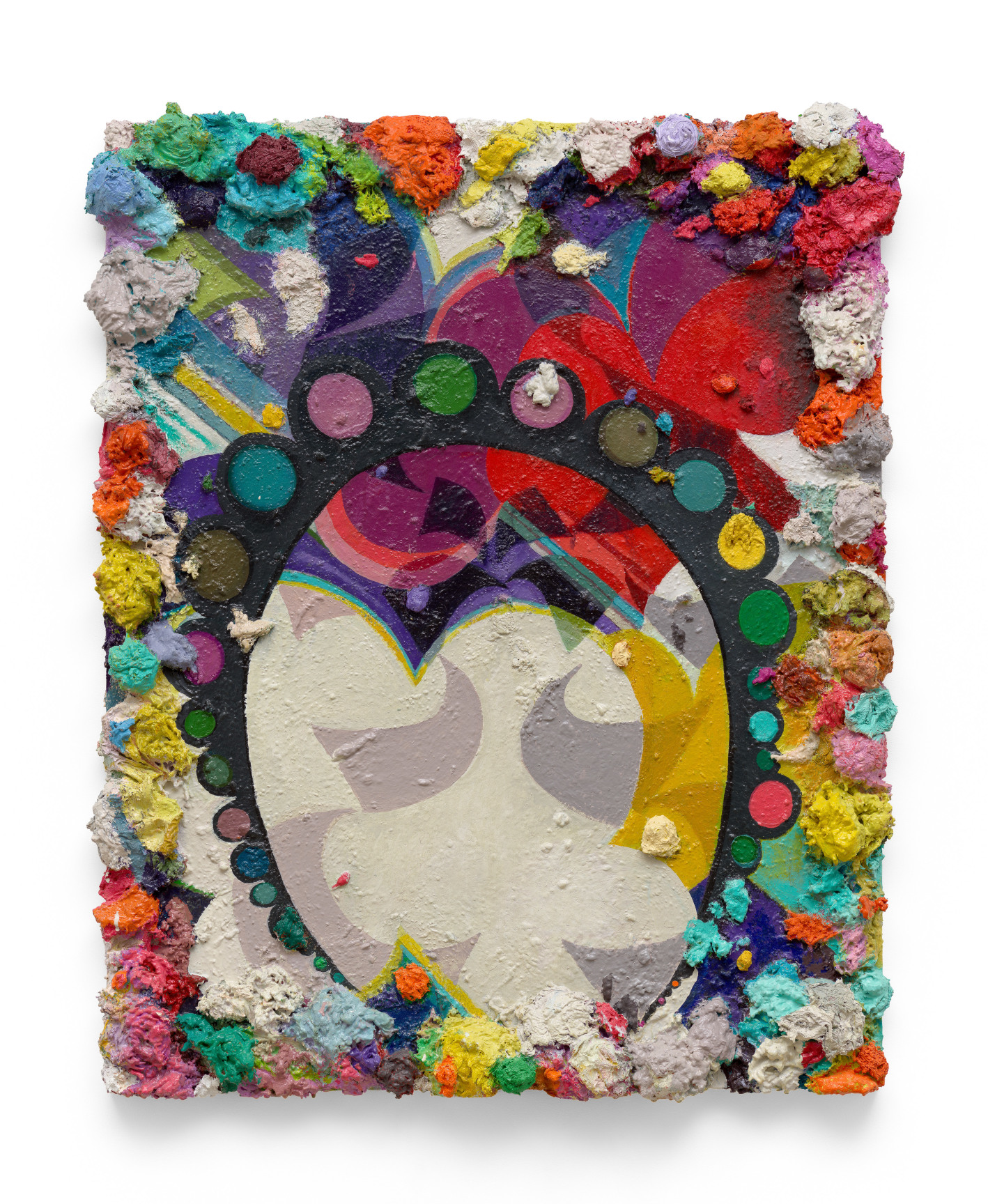 Low Memory (Mis Readings of The Obvious Version), 2023, Oil on panel,