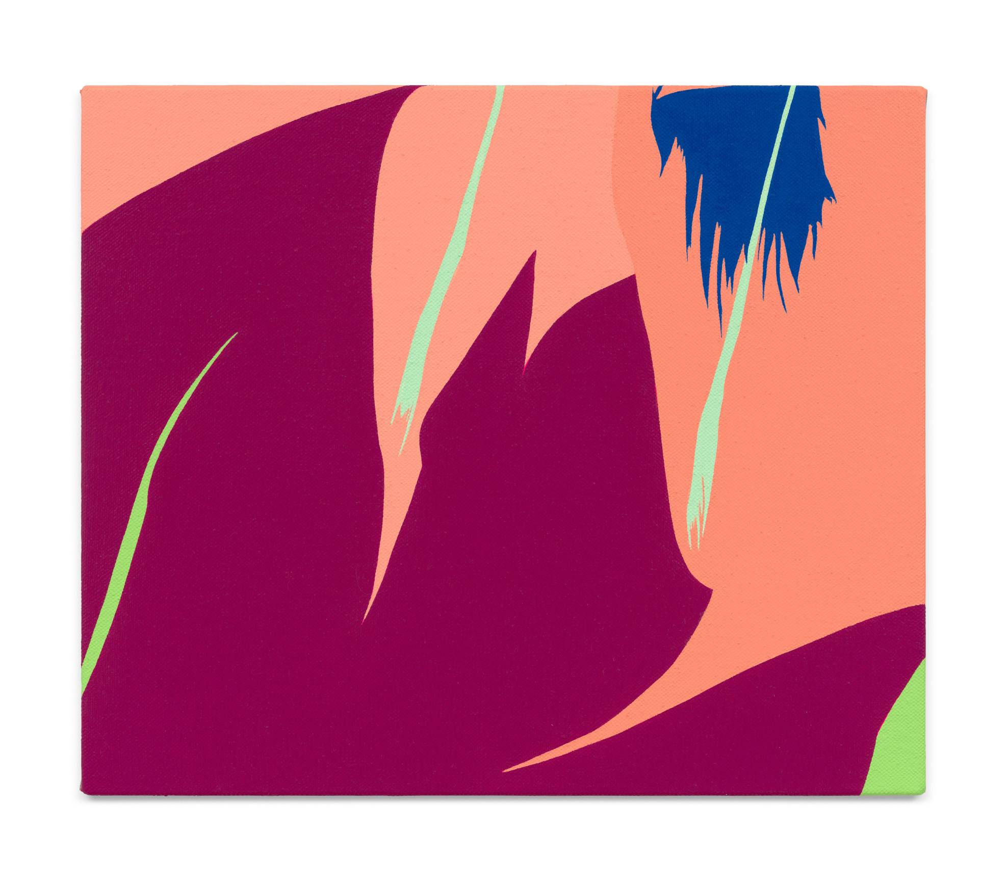 Snatch, 2023, Oil and acrylic on linen, 12 3/4&nbsp; x 15 inches, 32.4 x 38.1 cm,&nbsp;MMG#36124