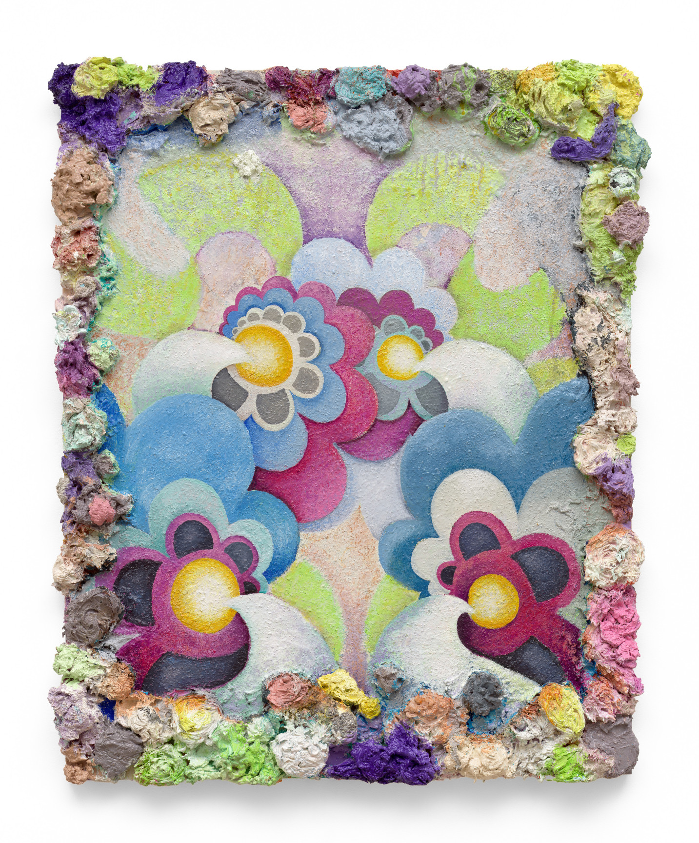 Low Memory (Double Qualia Version), 2023, Oil on panel,