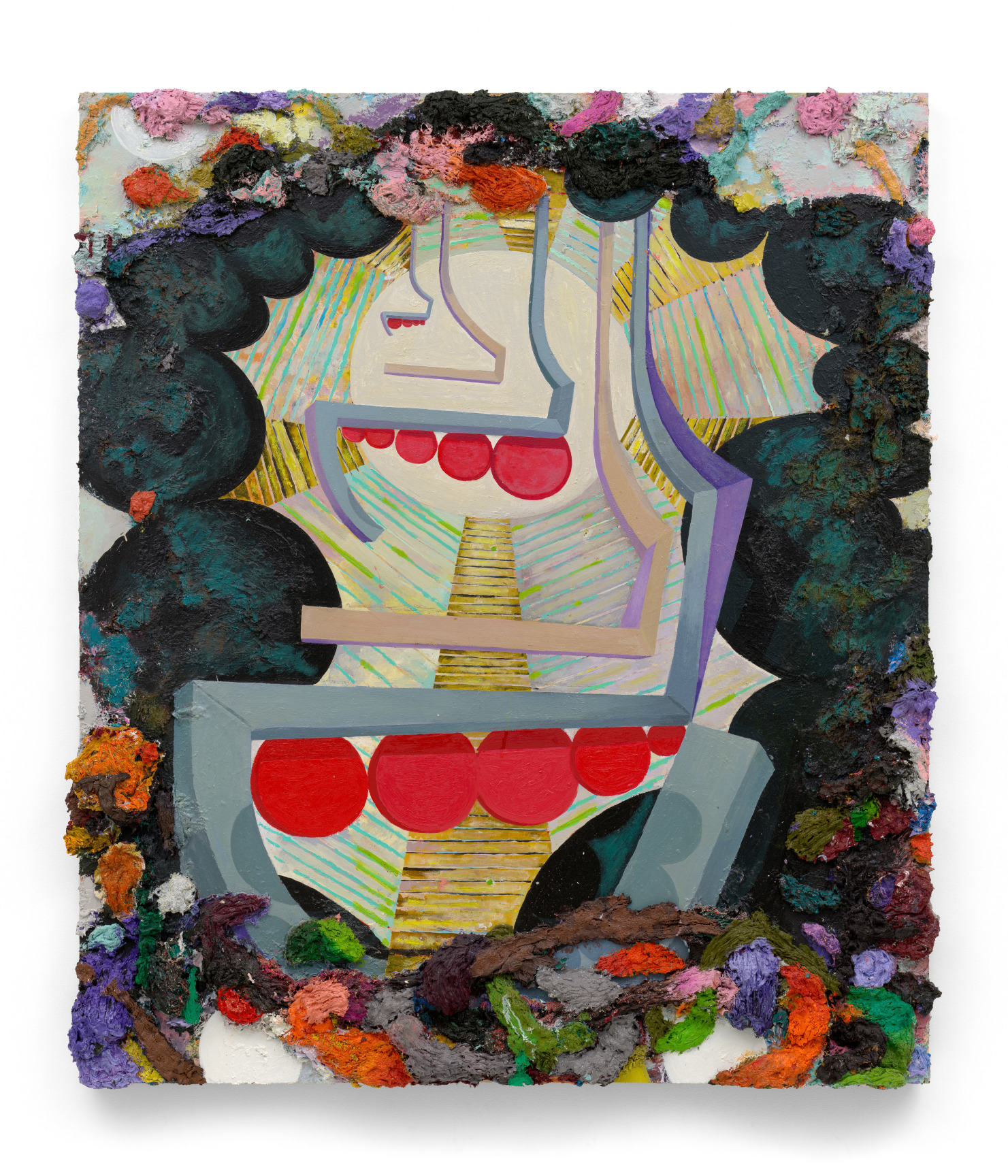 Low Memory (What&#039;s in It for Me Version), 2023, Oil on panel,