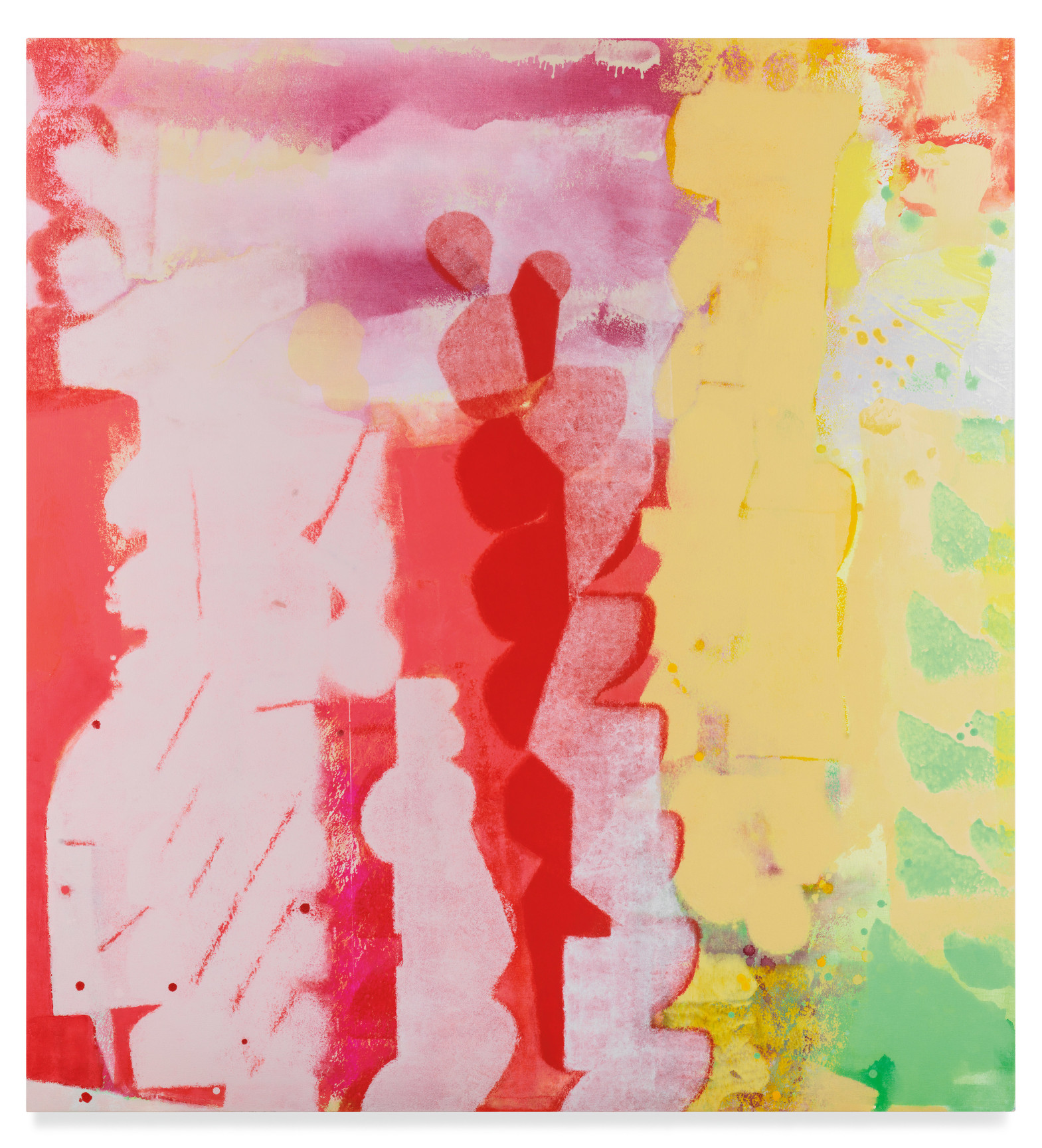 Blue Moon (#06-22), 2022, Acrylic on linen, 72 x 66 inches, 182.9 x 167.6 cm, MMG#35132