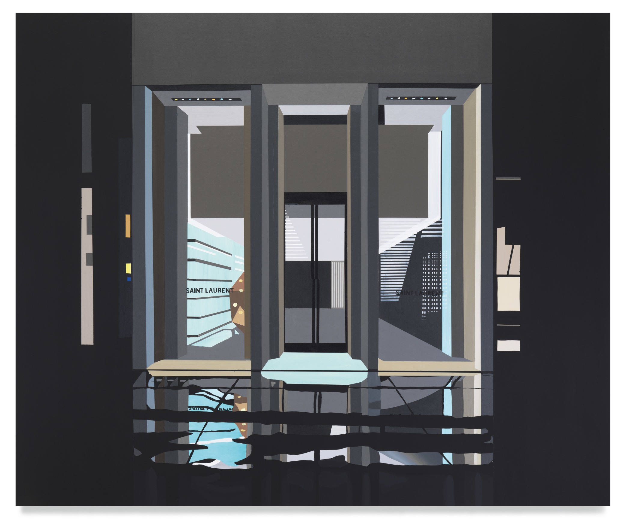 Rodeo, 2021, Acrylic on canvas, 50 x 60 inches, 127 x 152.4 cm, MMG#33948