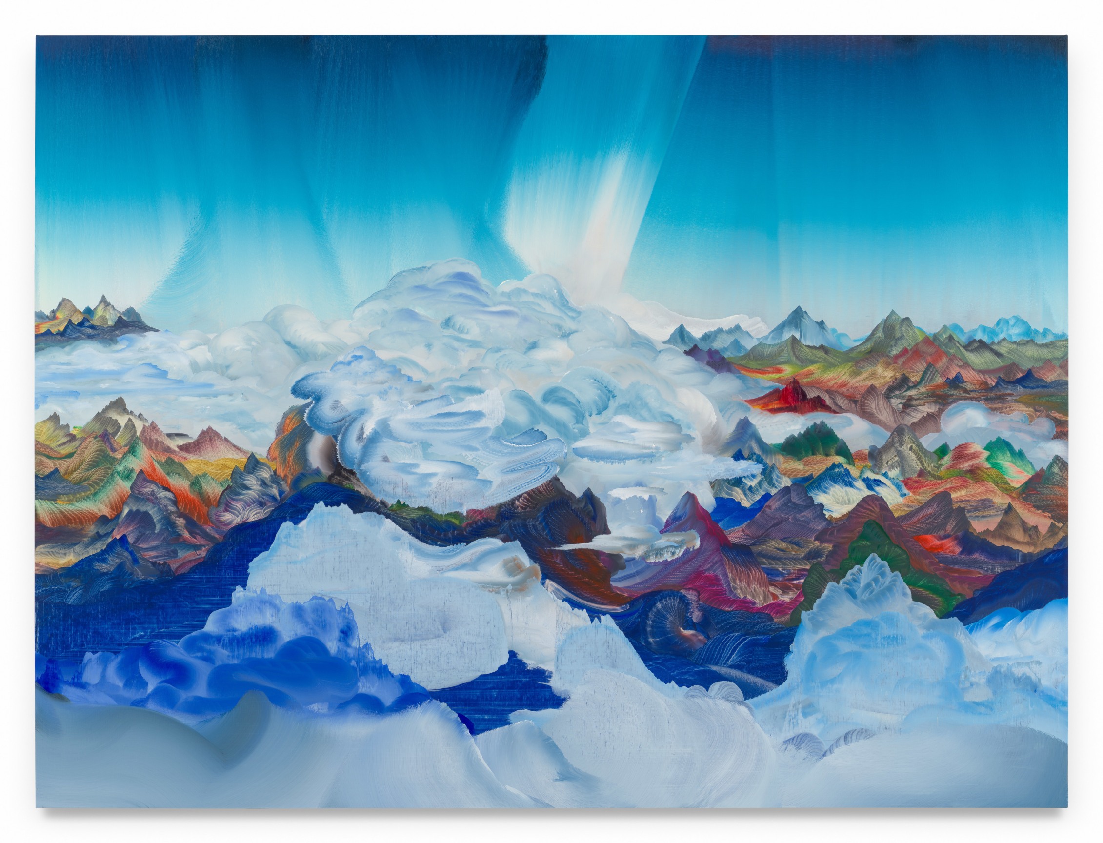Cloud Language, 2024, Oil on linen, 48 x 64 inches, 121.9 x 162.6 cm,&nbsp;MMG#36826