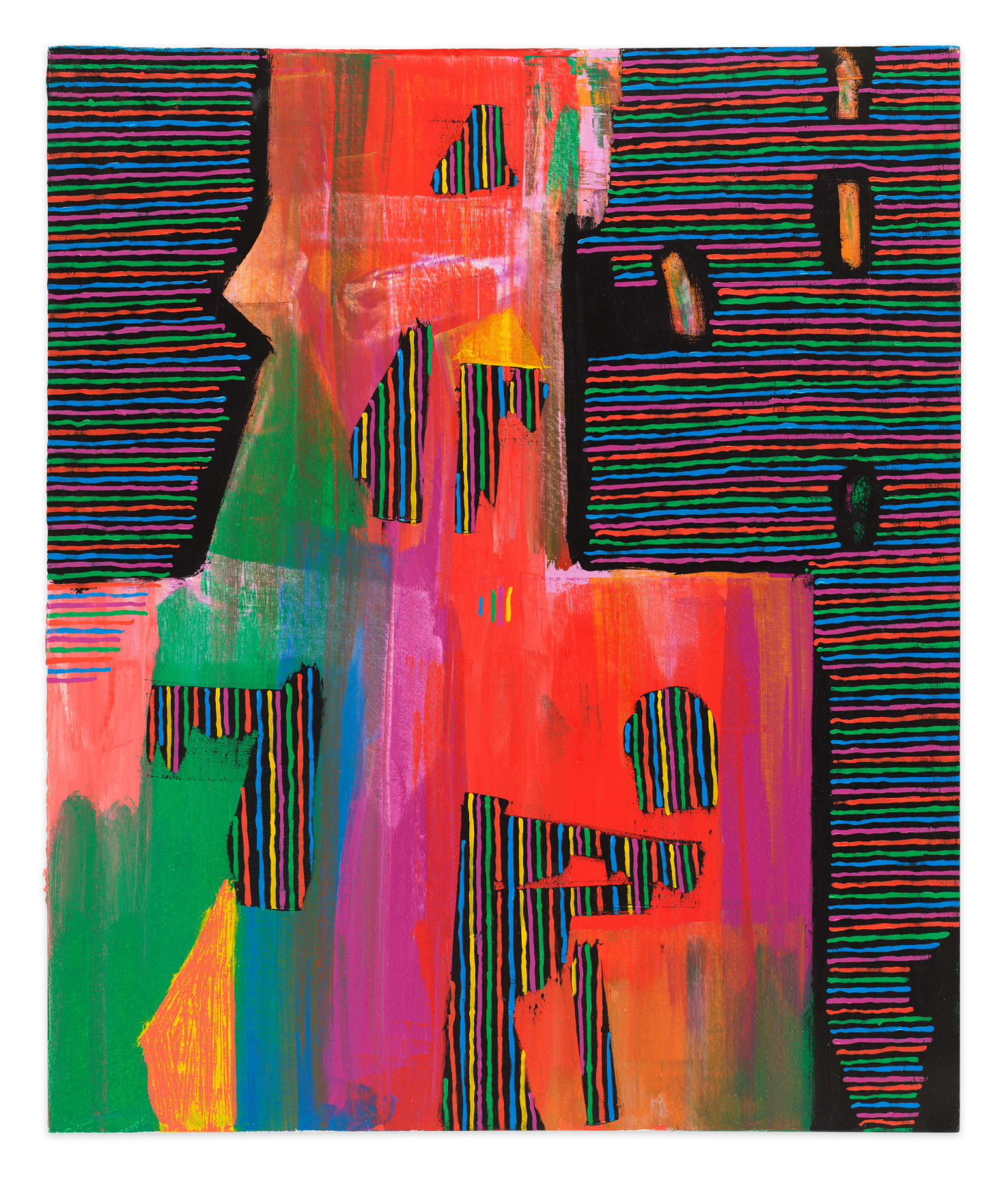 Portrait, 2024, Oil and wax on canvas, 30 x 25 inches, 76.2 x 63.5 cm,&nbsp;MMG#36598