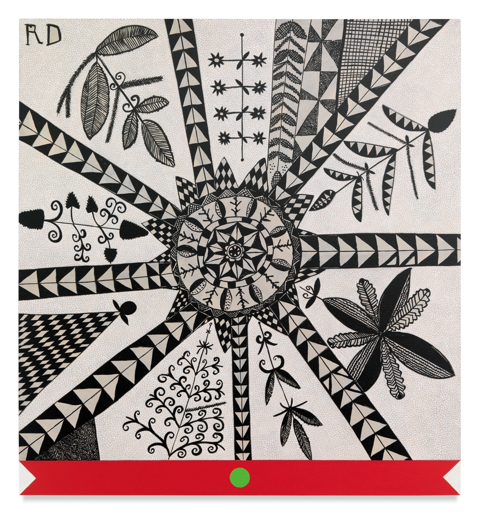 untitled #1129, 2019, Acrylic on linen over panel, 41 x 38 inches, 104.1 x 96.5 cm,&nbsp;MMG#31872