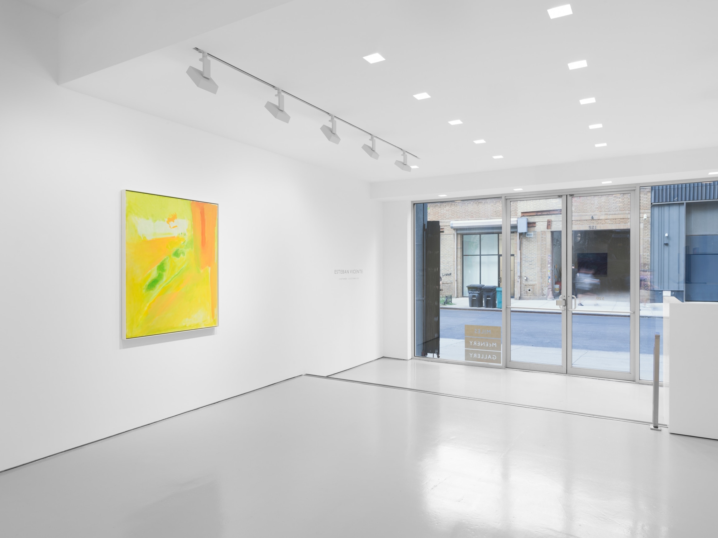 New York, NY: Miles McEnery Gallery, &ldquo;Esteban Vicente,&rdquo; 4 September - 25 October 2025.