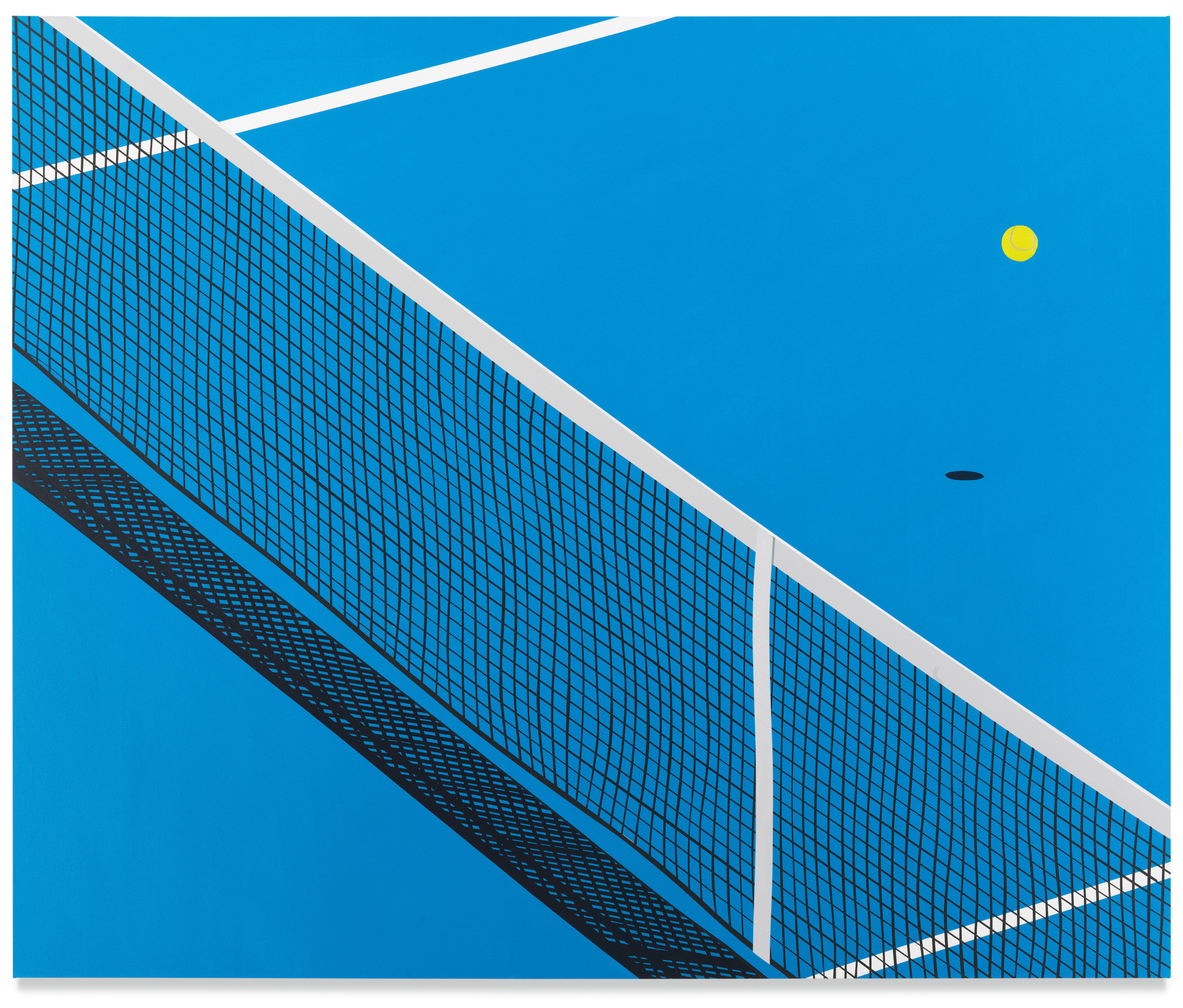 Brian Alfred, US Open, 2019, Acrylic on canvas