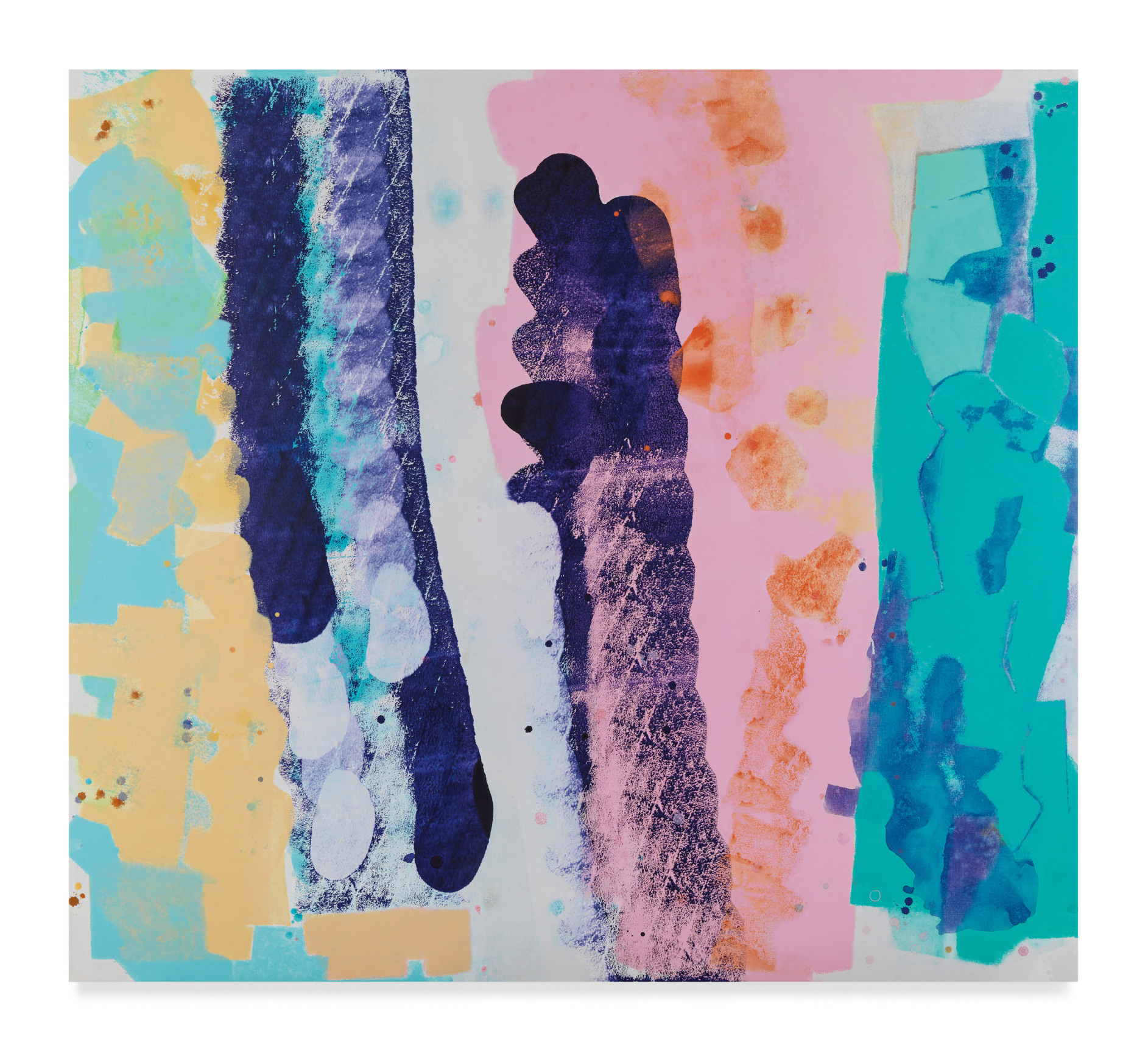 Play It As It Lays (#11-22), 2022, Acrylic on linen, 76 x 84 inches, 193 x 213.4 cm, MMG#35137