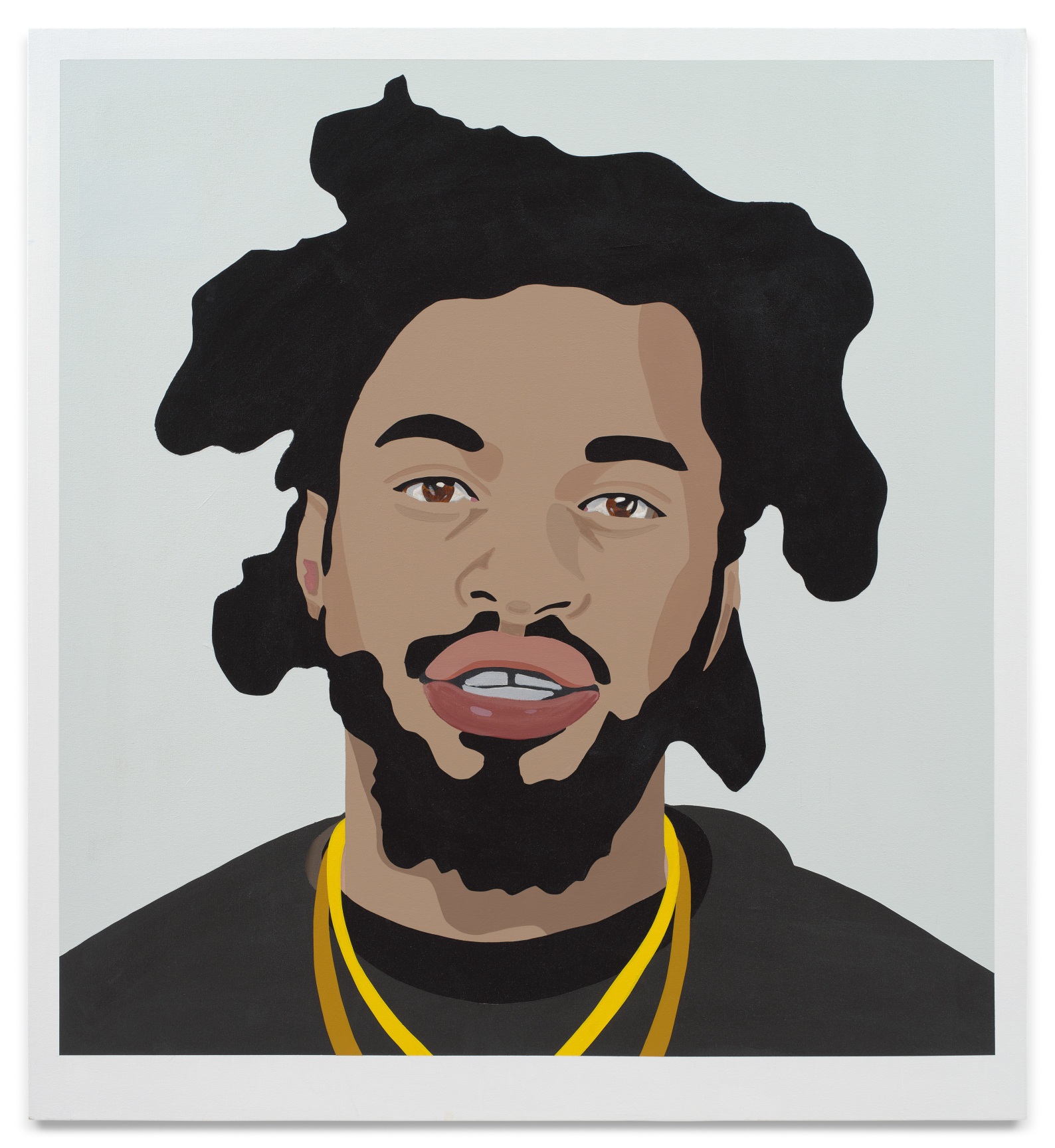 Denzel Curry, 2024, Acrylic on canvas over panel, 48 x 44 inches, 121.9 x 111.8 cm,&nbsp;MMG#36490