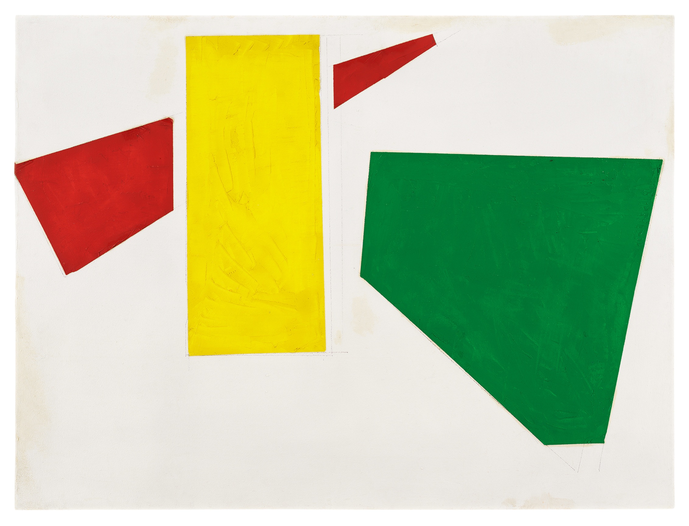 Push and Pull [Study for Chimbote Mural], 1950, Oil on canvas, 36 x 48 inches, 91.4 x 124.5 cm, MMG#8977