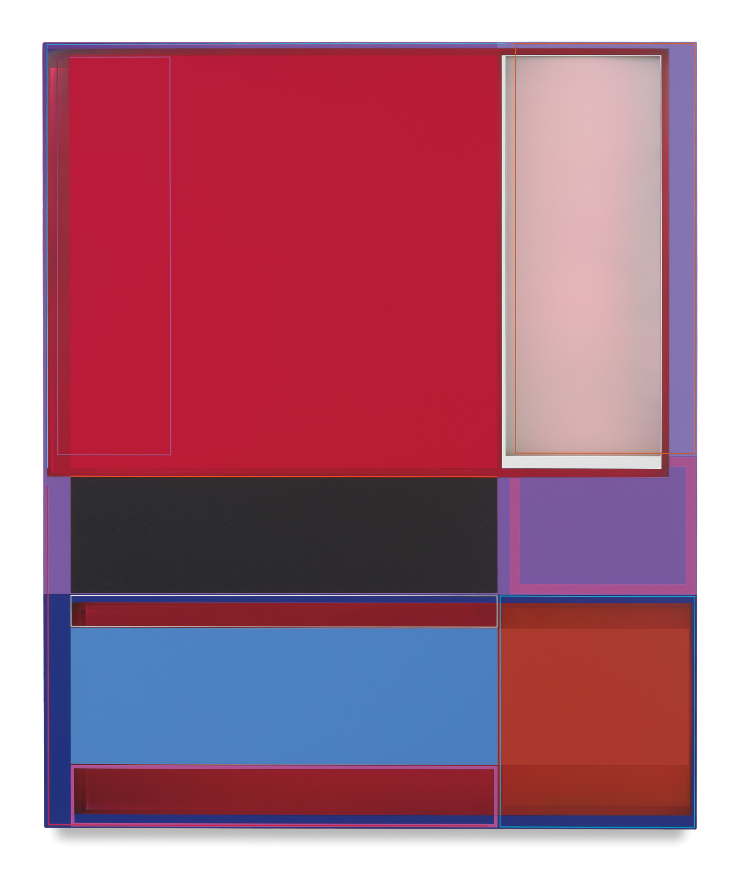 Tansu, 2016, Acrylic on canvas, 59 x 49 inches, 149.9 x 124.5 cm, MMG#28485