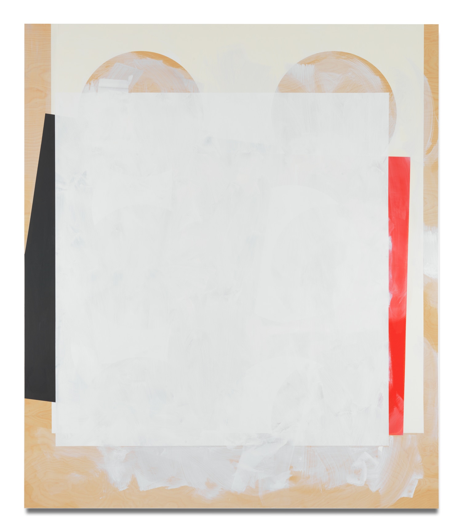 Kevin Appel, Composite 13 (wake), 2016, Acrylic and oil on wood