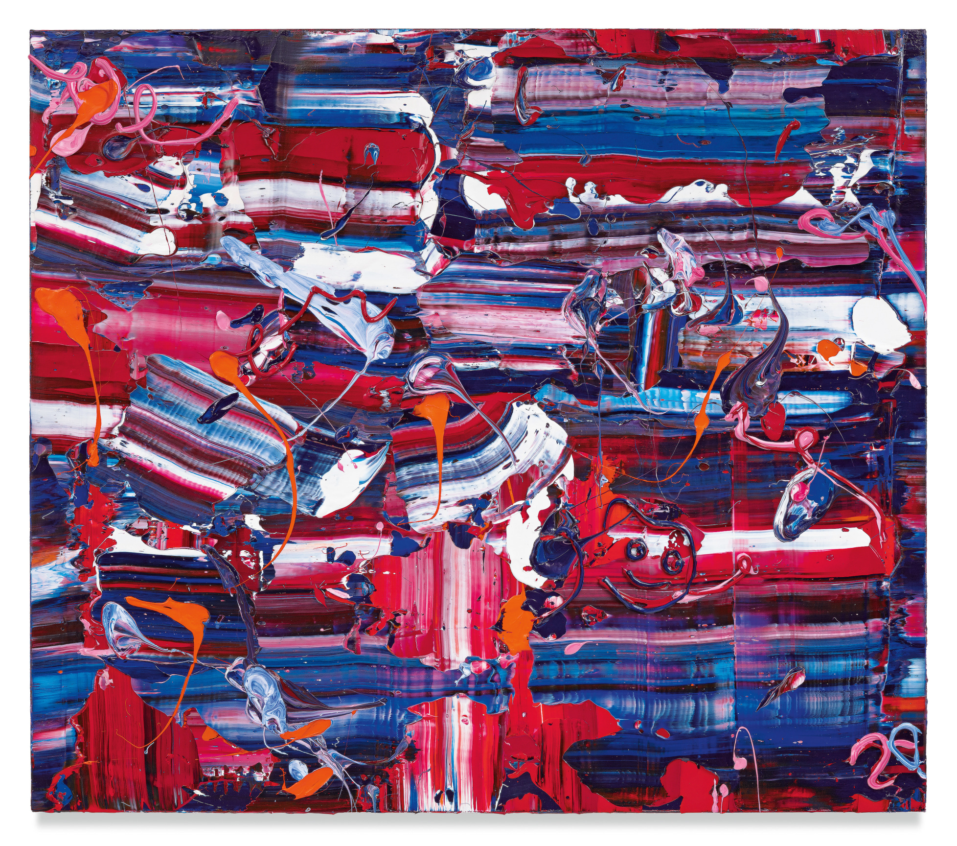 Michael Reafsnyder, Space Divider, 2019, Acrylic on linen