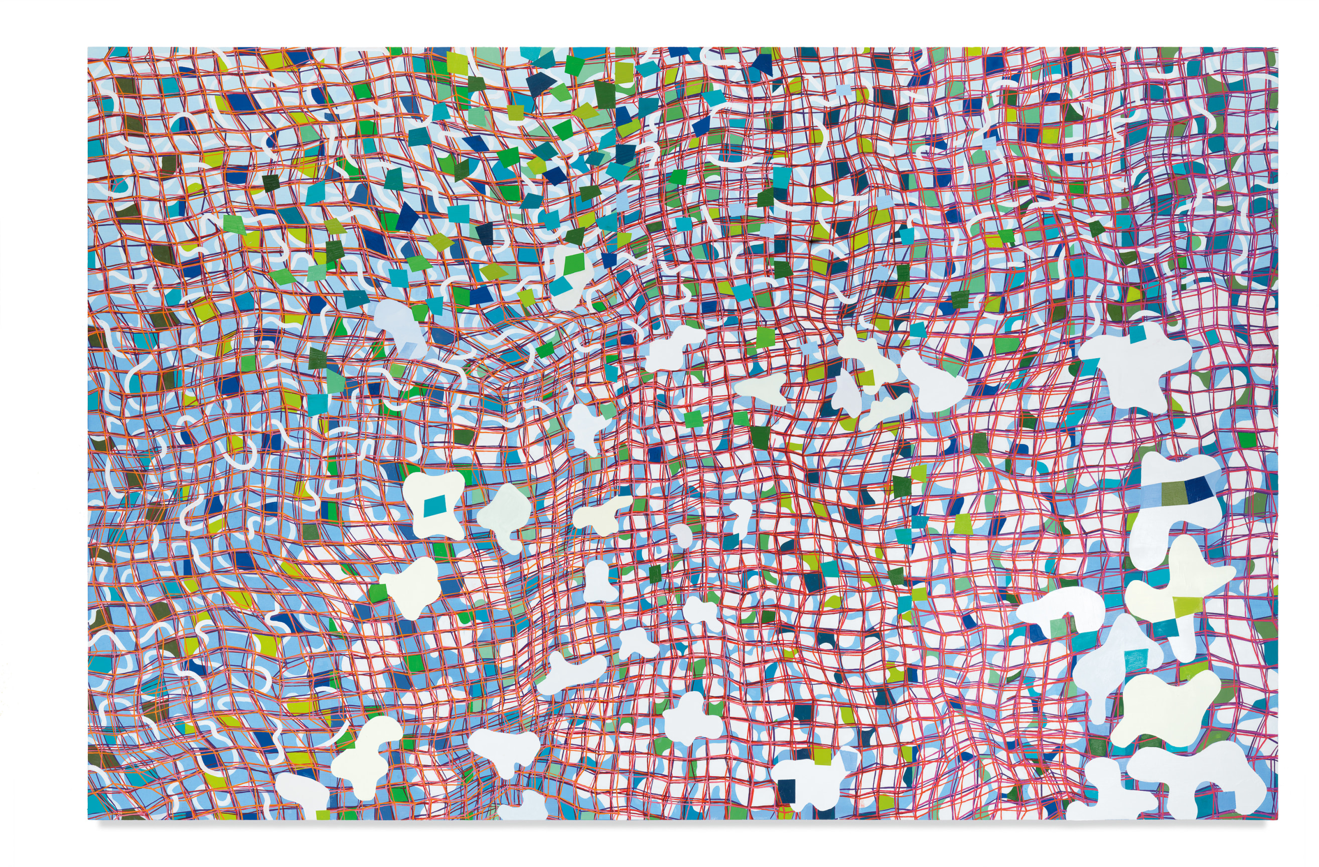 Phantasmagoric Rationale, 2023, Oil on canvas, 78 x 120 inches, 198.1 x 304.8 cm, MMG#35339