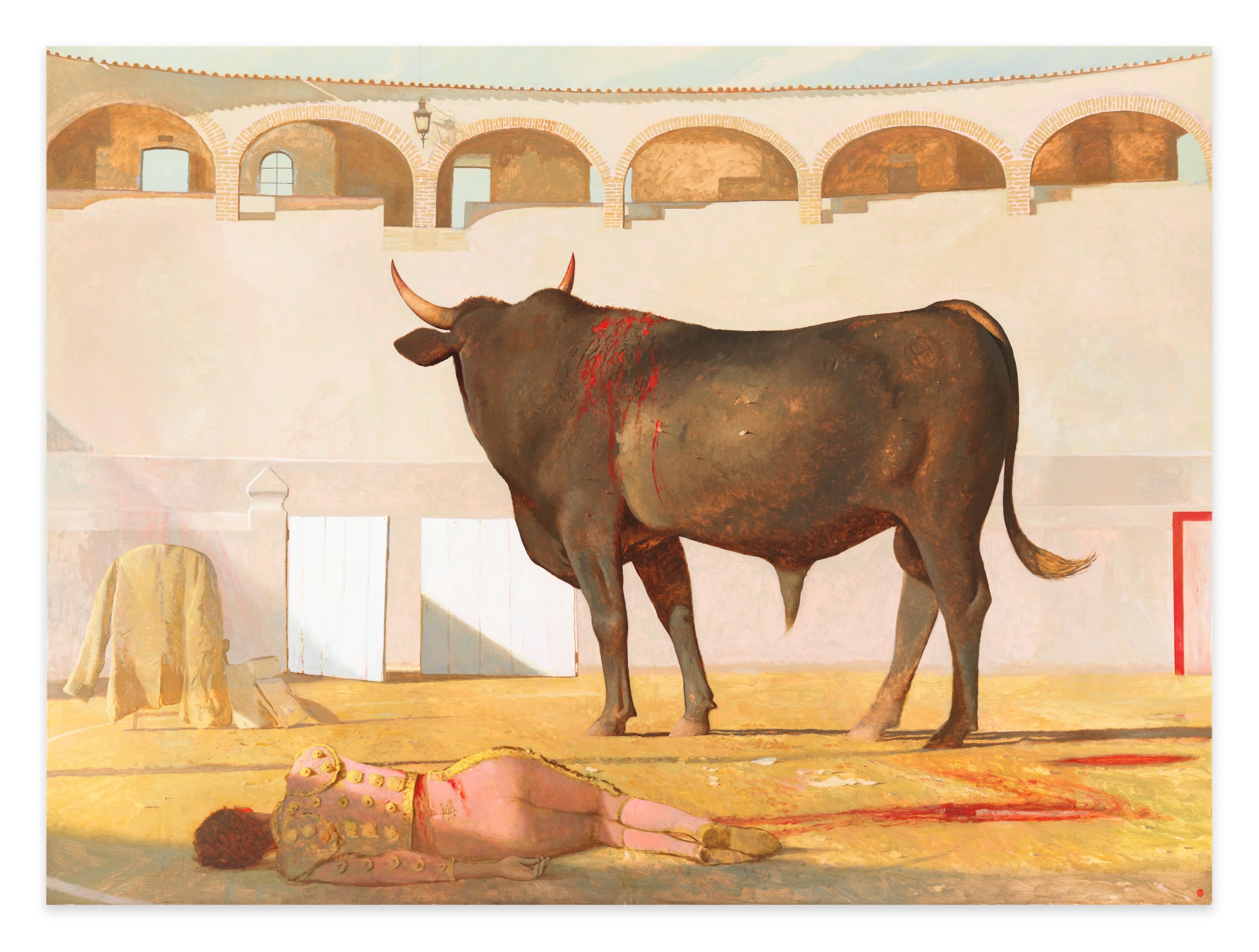 La Corrida, 2023, Oil on linen, 88 x 120 inches, 223.5 x 304.8 cm,&nbsp;MMG#34538