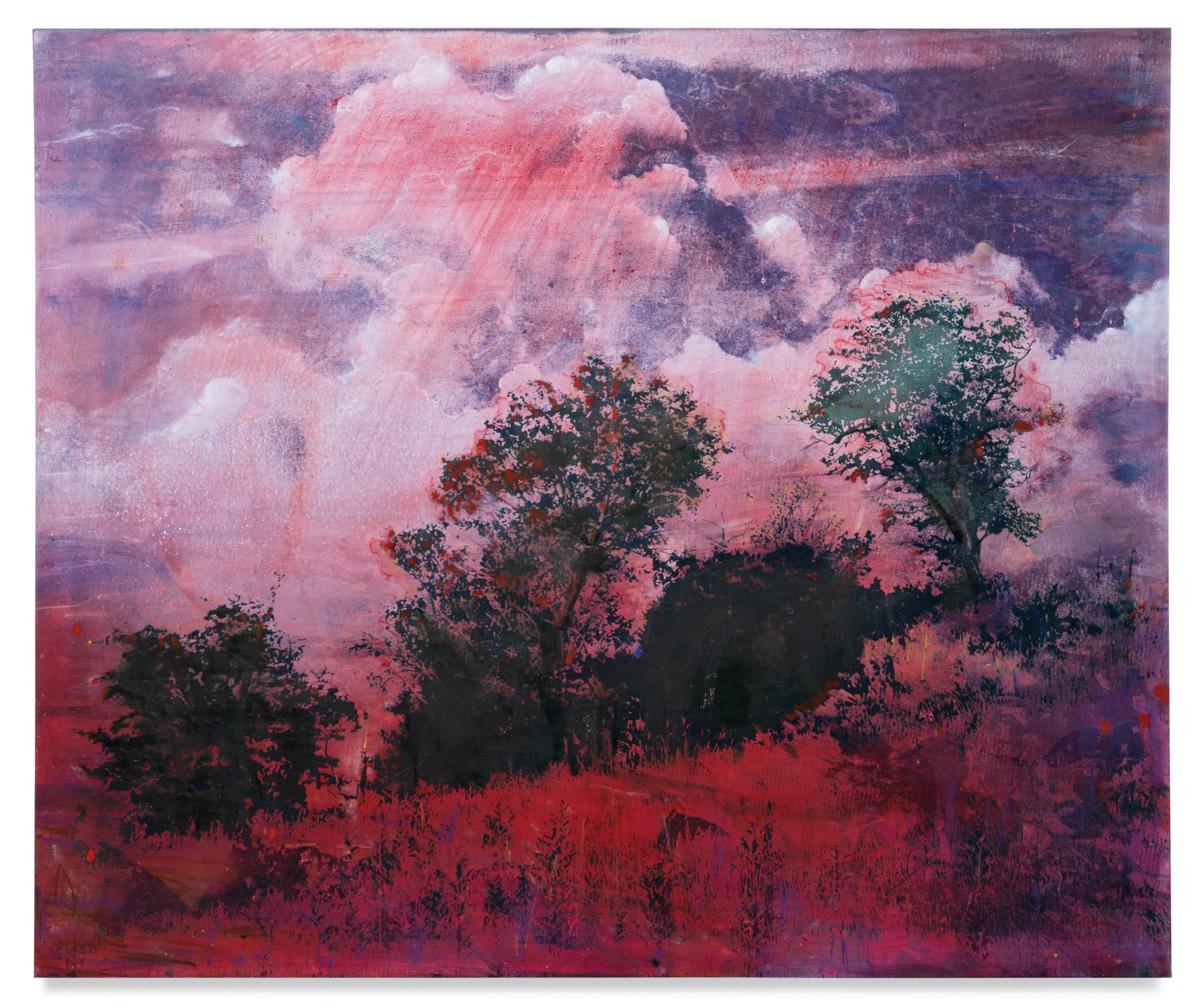 Common Ground, 2022, Mixed medium on canvas, 60 1/4 x 72 inches, 153 x 183 cm, MMG#34326