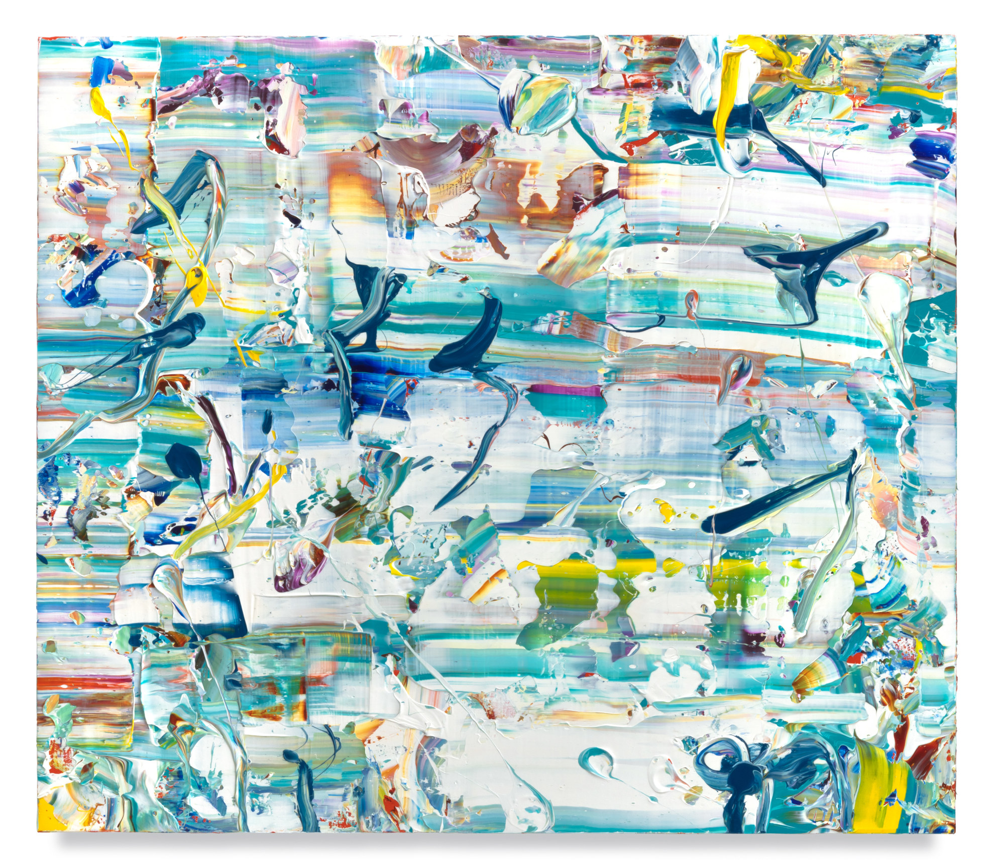 Pillow Soft, 2022, Acrylic on linen, 52 x 60 inches, 132.1 x 152.4 cm, MMG#34783