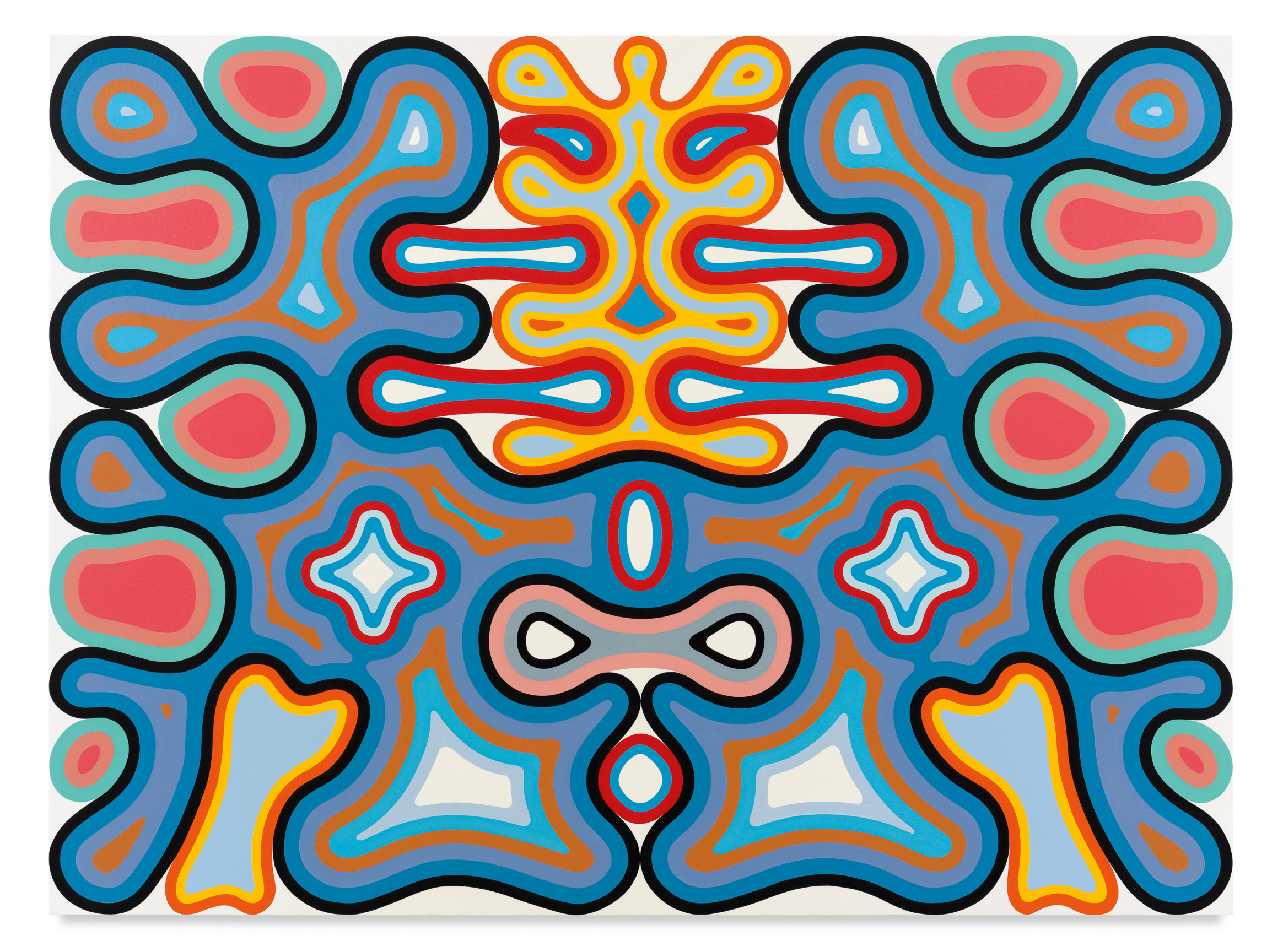 Do Si Do, 2022, Oil on canvas, 52 x 70 inches, 132.1 x 177.8 cm, MMG#34767