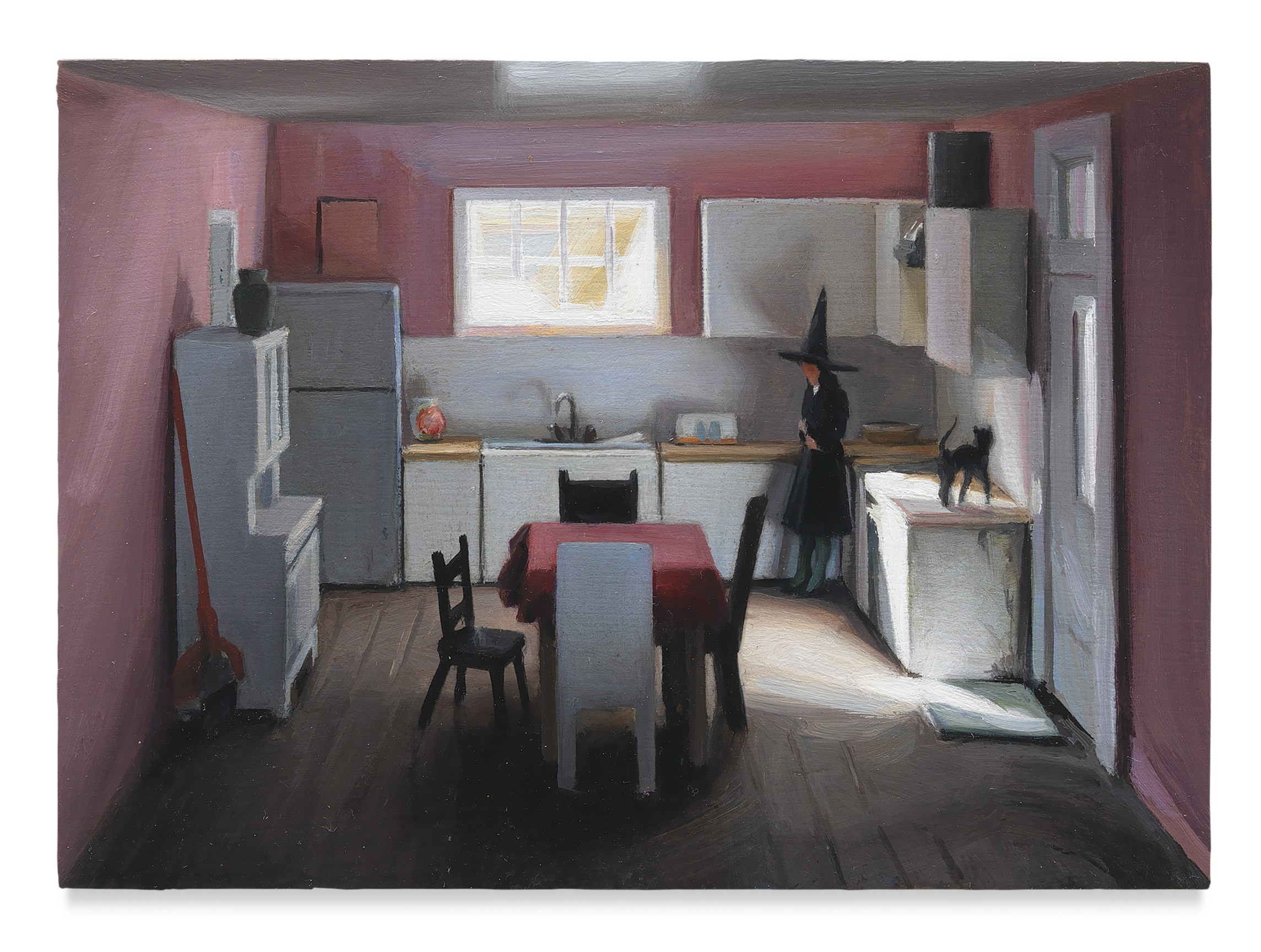 Amy Bennett, Witch, 2019, Oil on panel