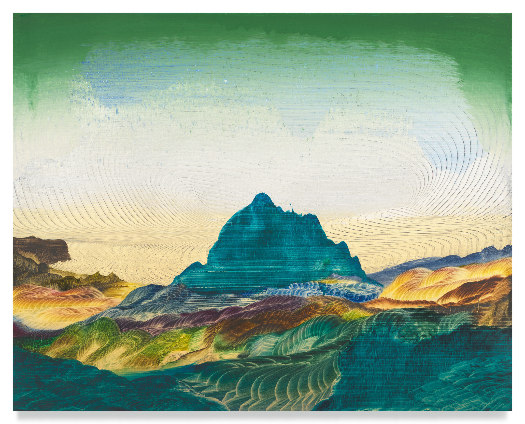 Be with Me, 2021, Oil on linen, 16 x 20 inches, 40.6 x 50.8 cm, MMG#33851